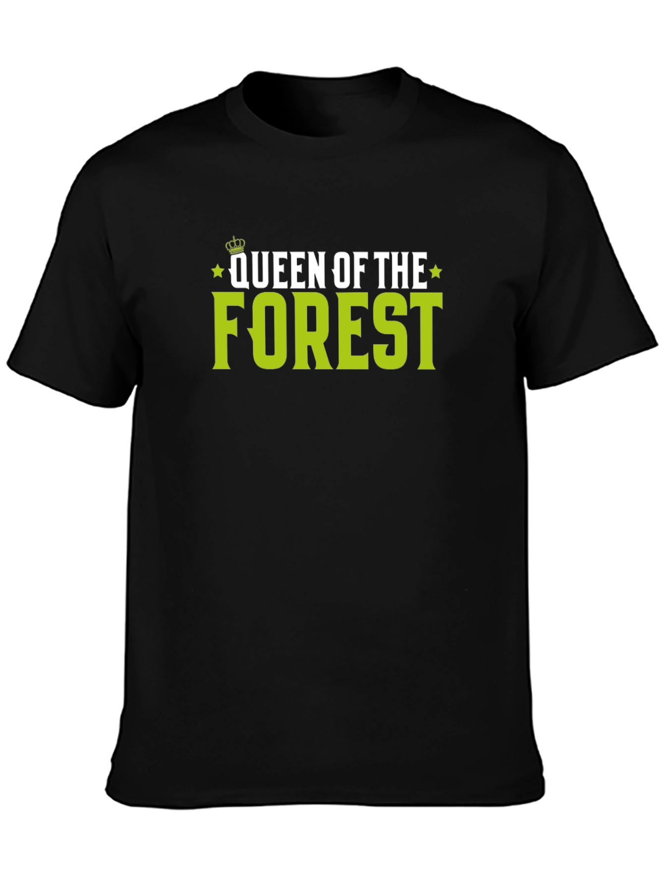 Queen of the Forest Black Graphic T-Shirt
