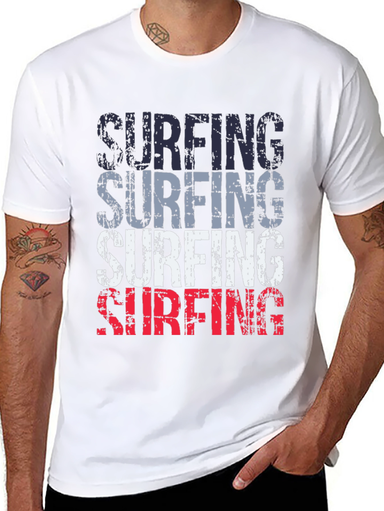 Surfing Graphic Tee - Casual Stylish Shirt