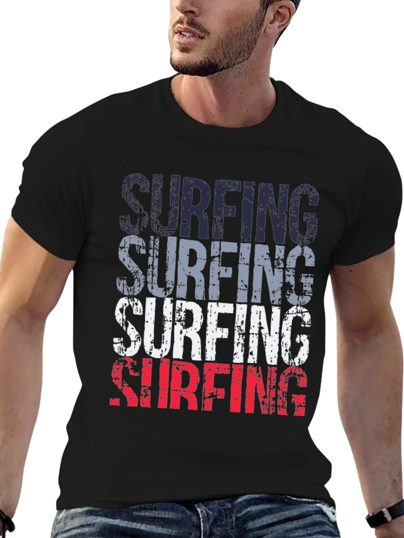 Surfing Graphic Tee - Casual Stylish Shirt