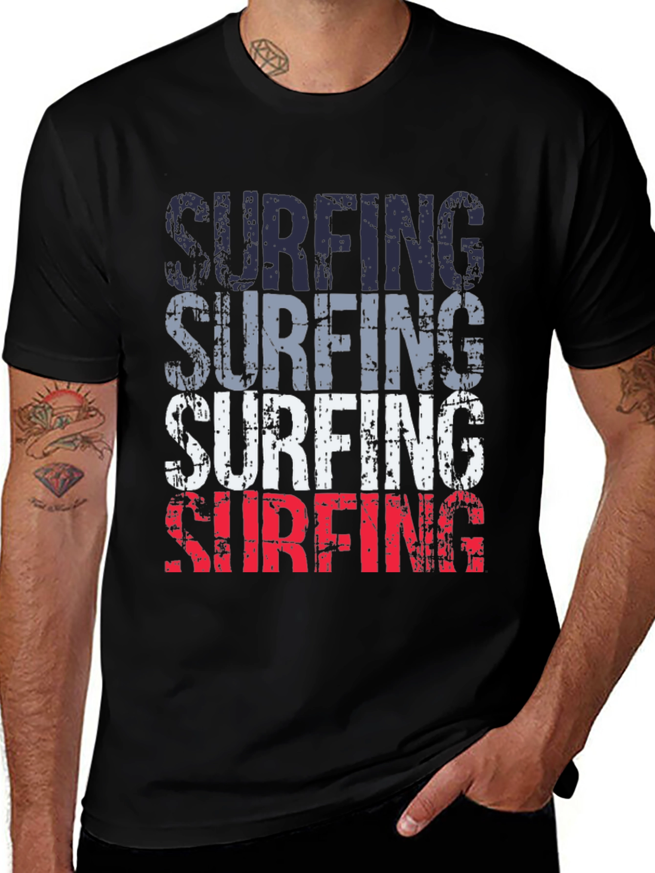 Surfing Graphic Tee - Casual Stylish Shirt