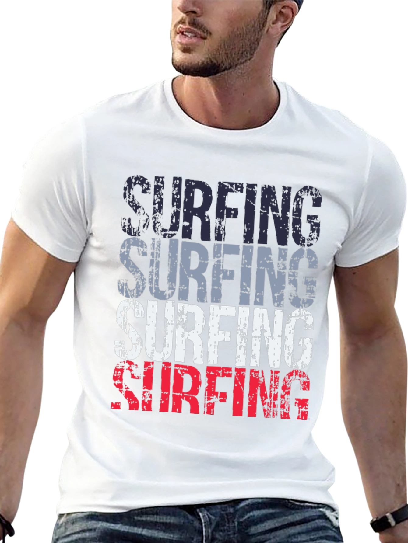 Surfing Graphic Tee - Casual Stylish Shirt