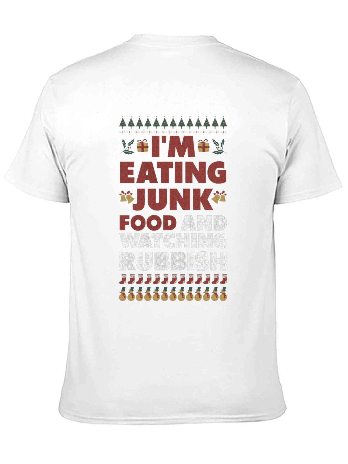 Eating Junk Food and Watching Rubbish T-Shirt