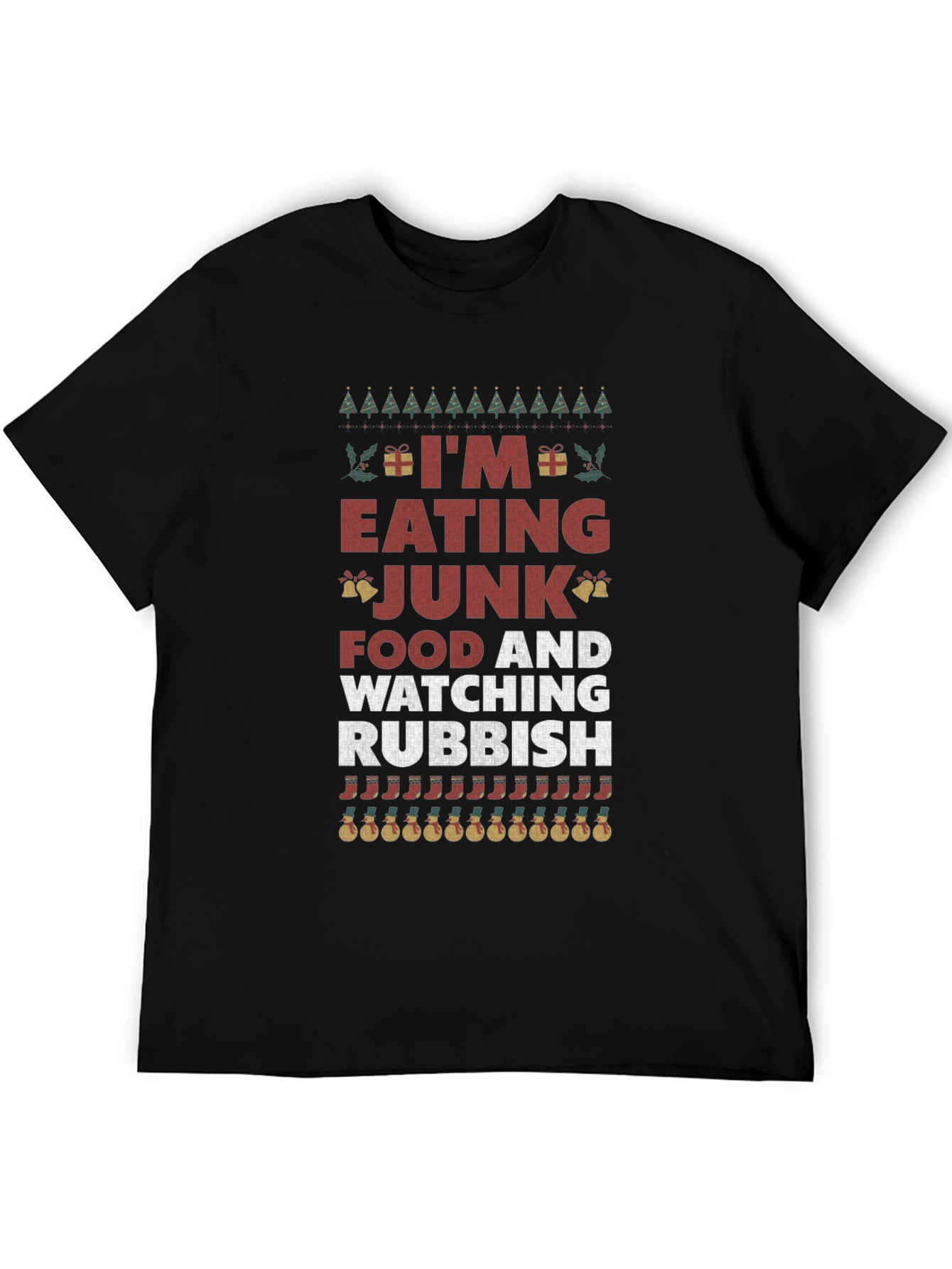 Eating Junk Food and Watching Rubbish T-Shirt