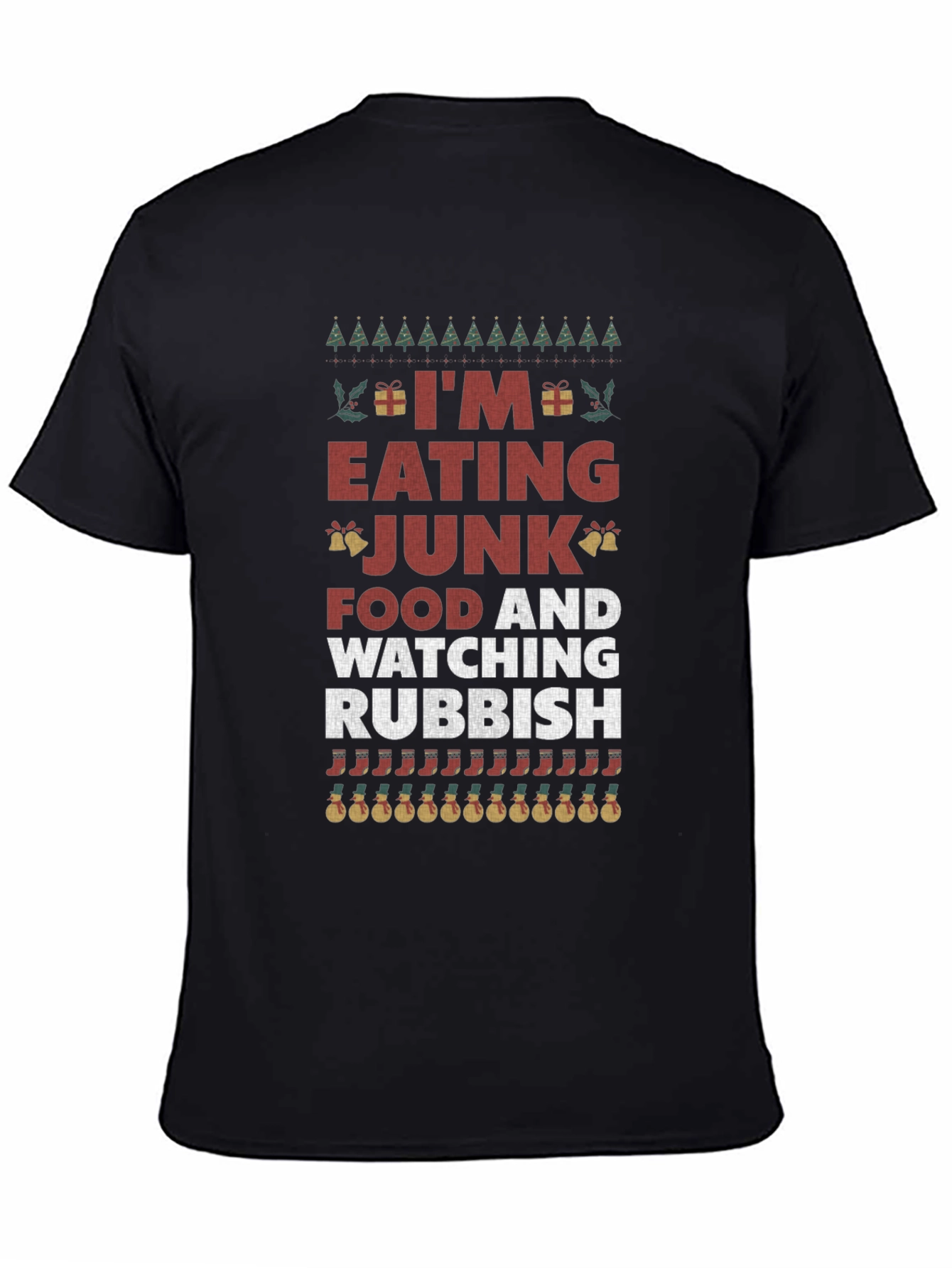 Eating Junk Food and Watching Rubbish T-Shirt