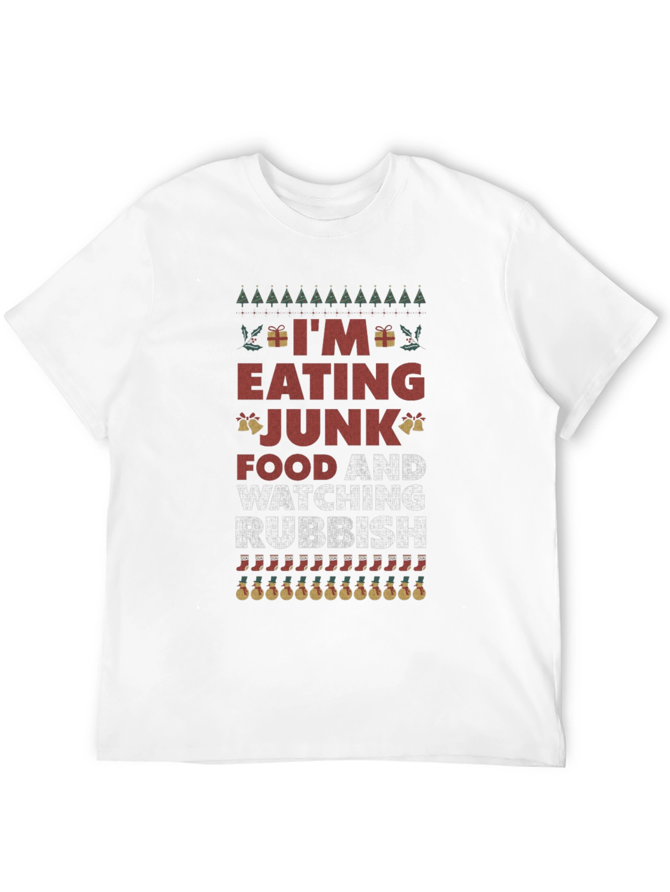 Eating Junk Food and Watching Rubbish T-Shirt