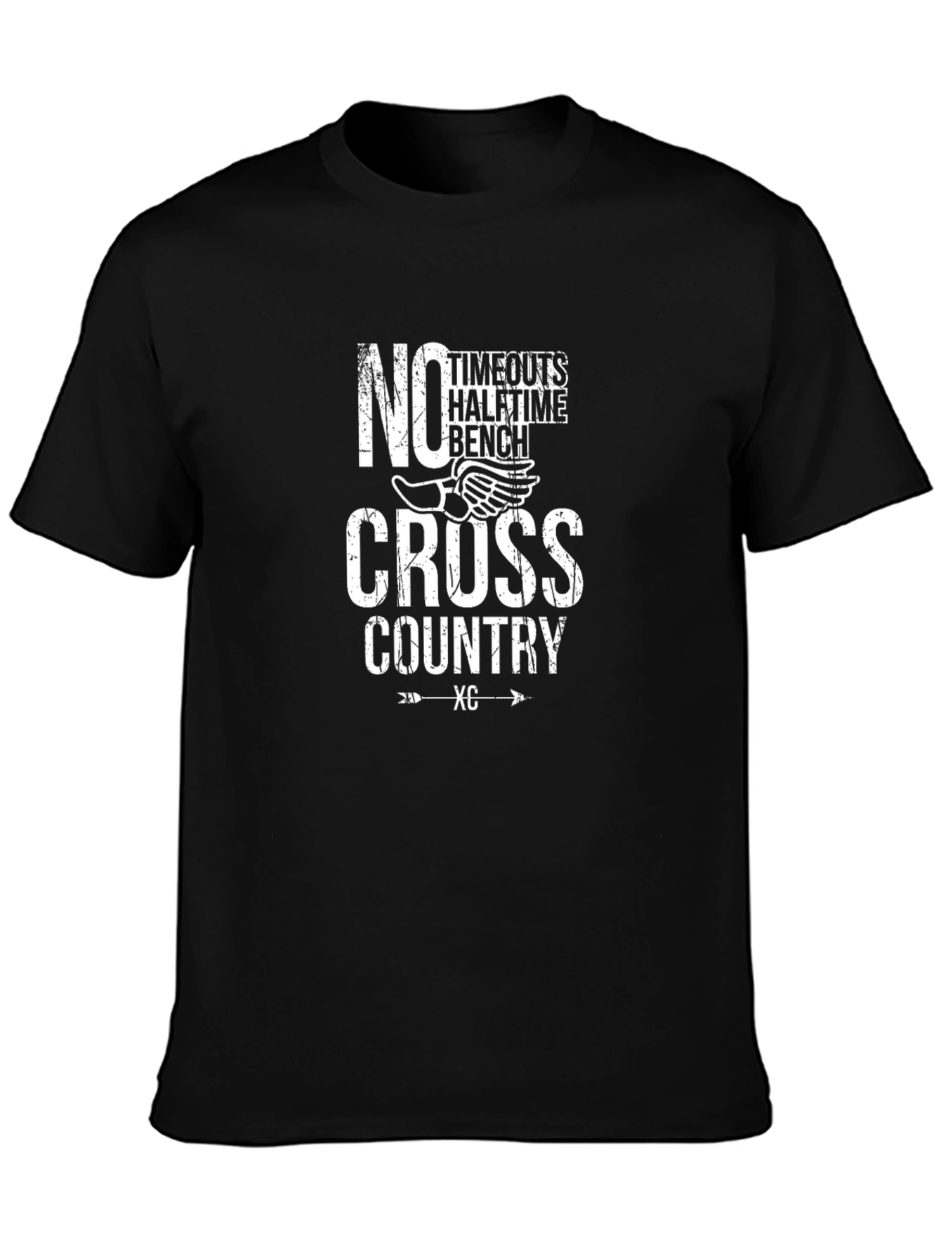 Cross Country No Timeouts Graphic T-Shirt