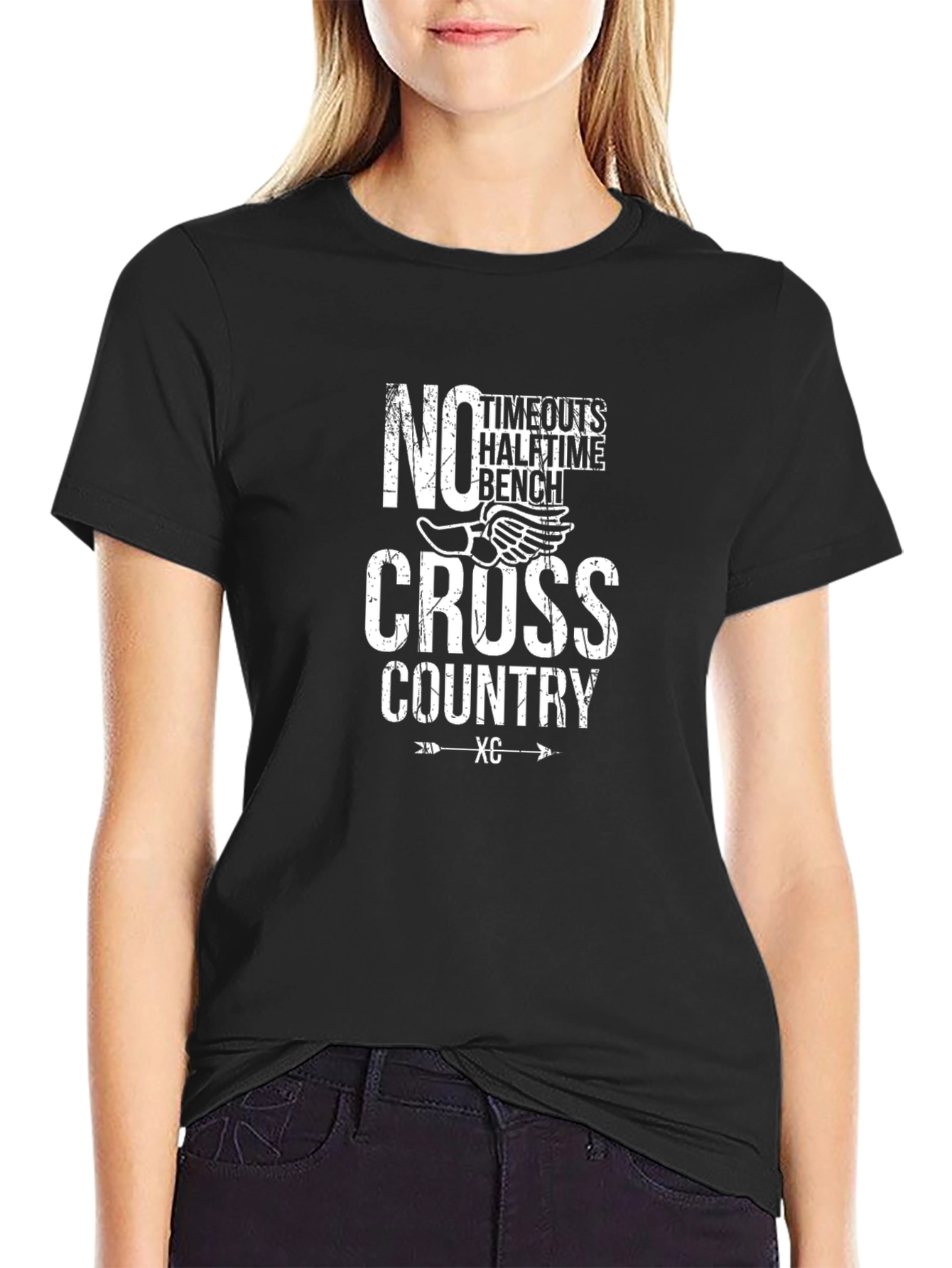 Cross Country No Timeouts Graphic T-Shirt