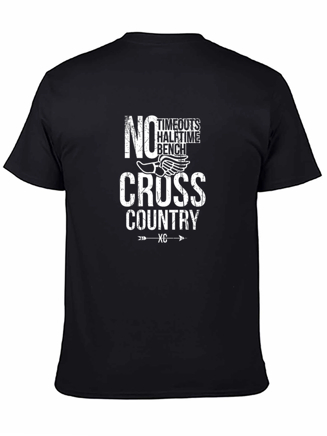 Cross Country No Timeouts Graphic T-Shirt