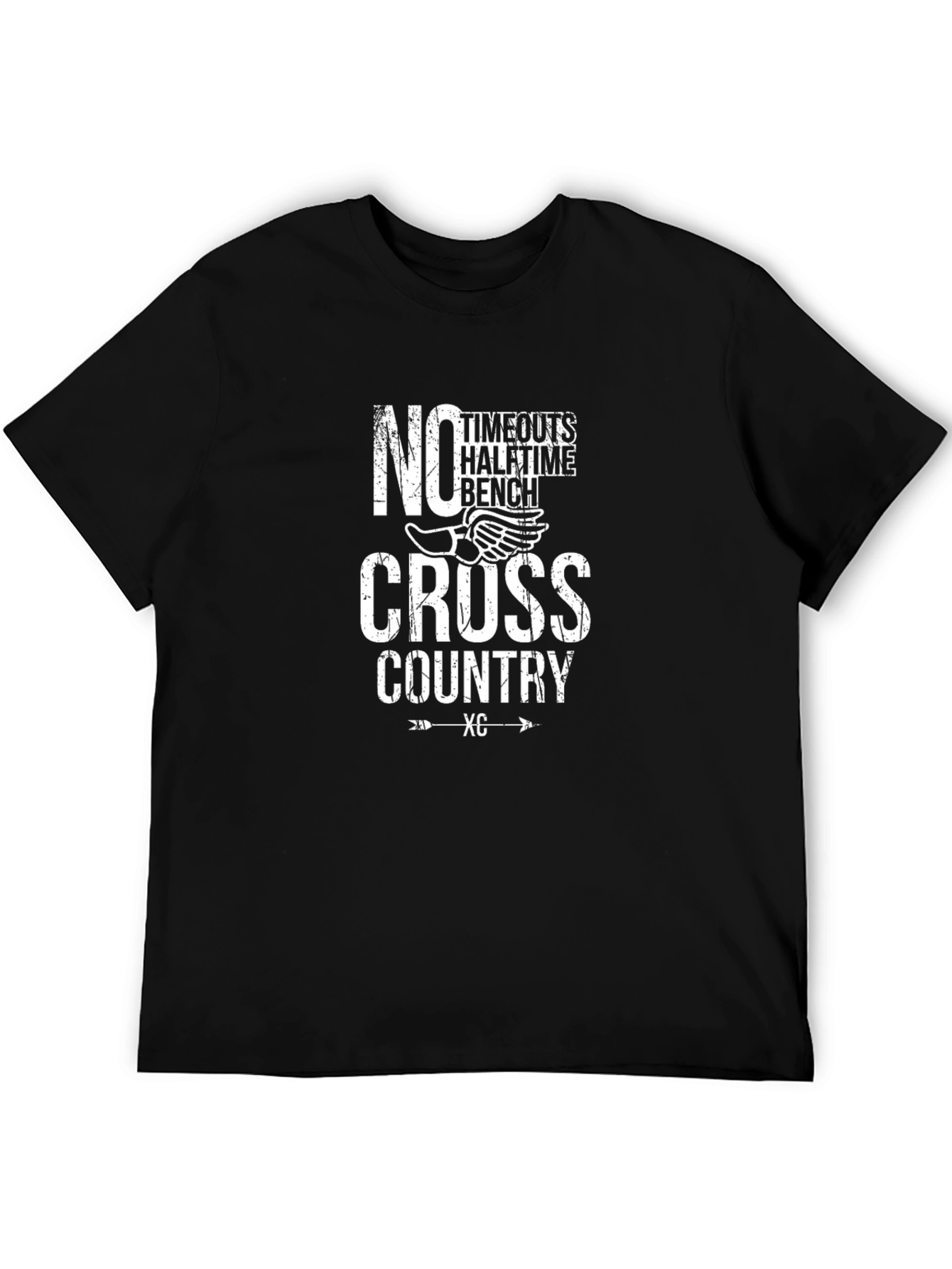 Cross Country No Timeouts Graphic T-Shirt