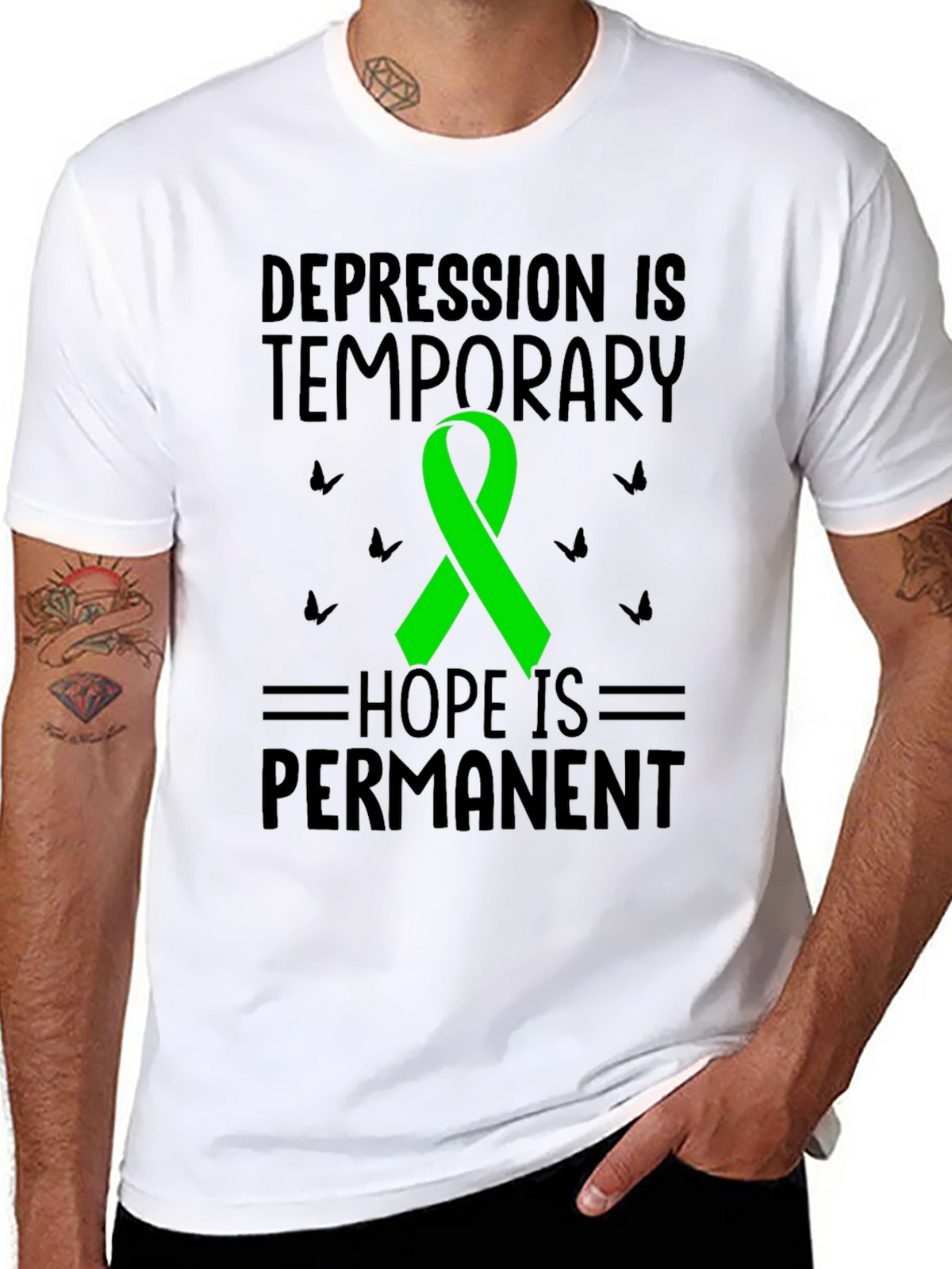 Hope is Permanent Mental Health T-Shirt