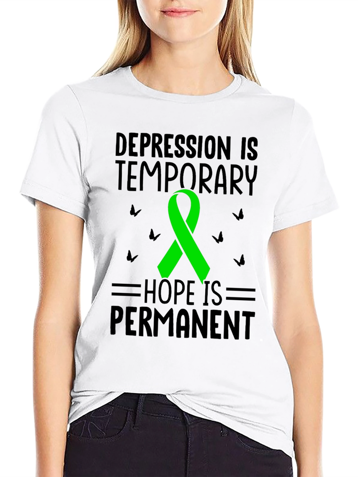 Hope is Permanent Mental Health T-Shirt