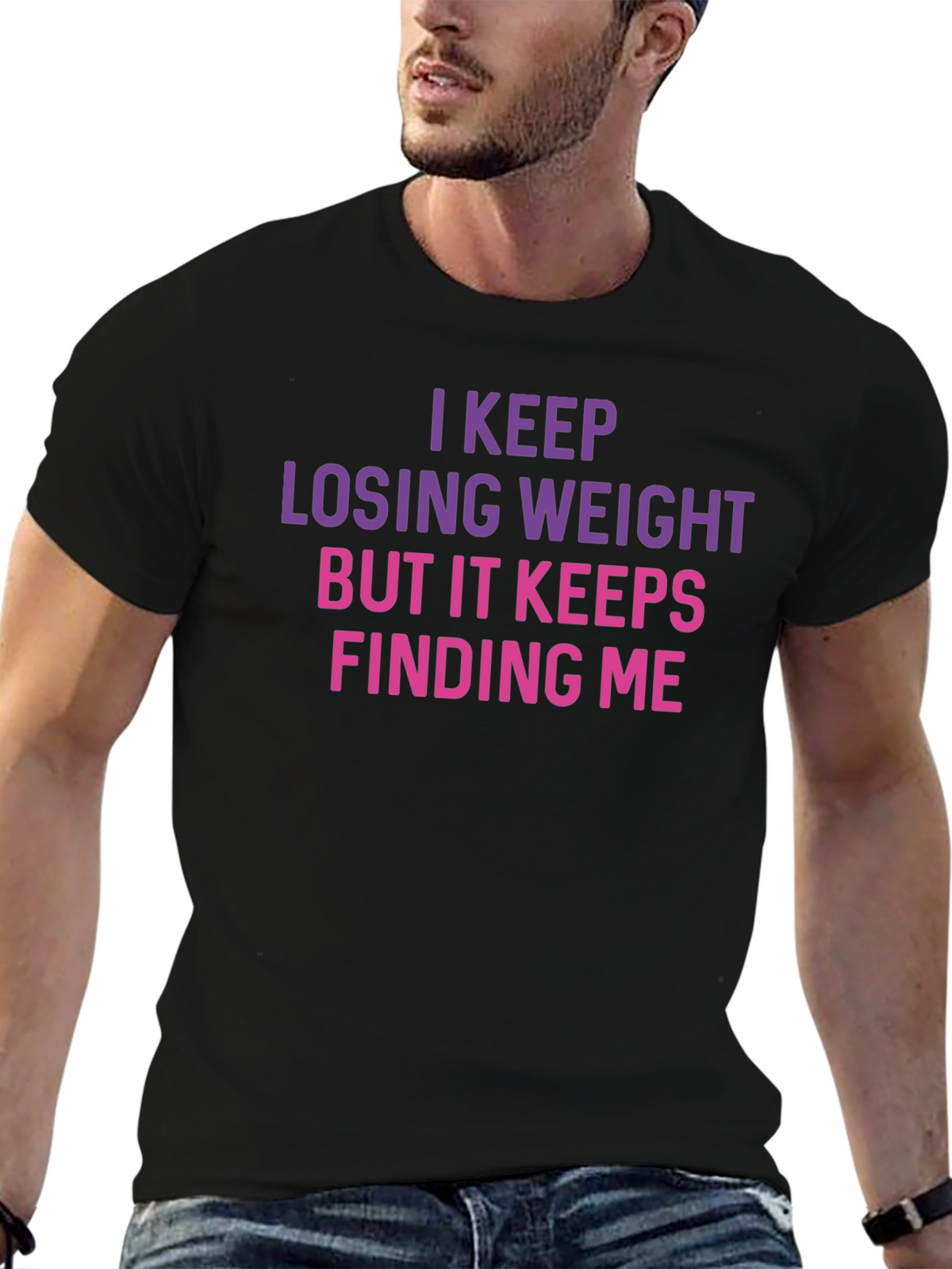 Funny Weight Loss T-Shirt: Keep Losing Weight