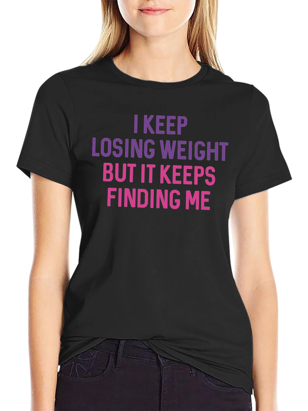 Funny Weight Loss T-Shirt: Keep Losing Weight
