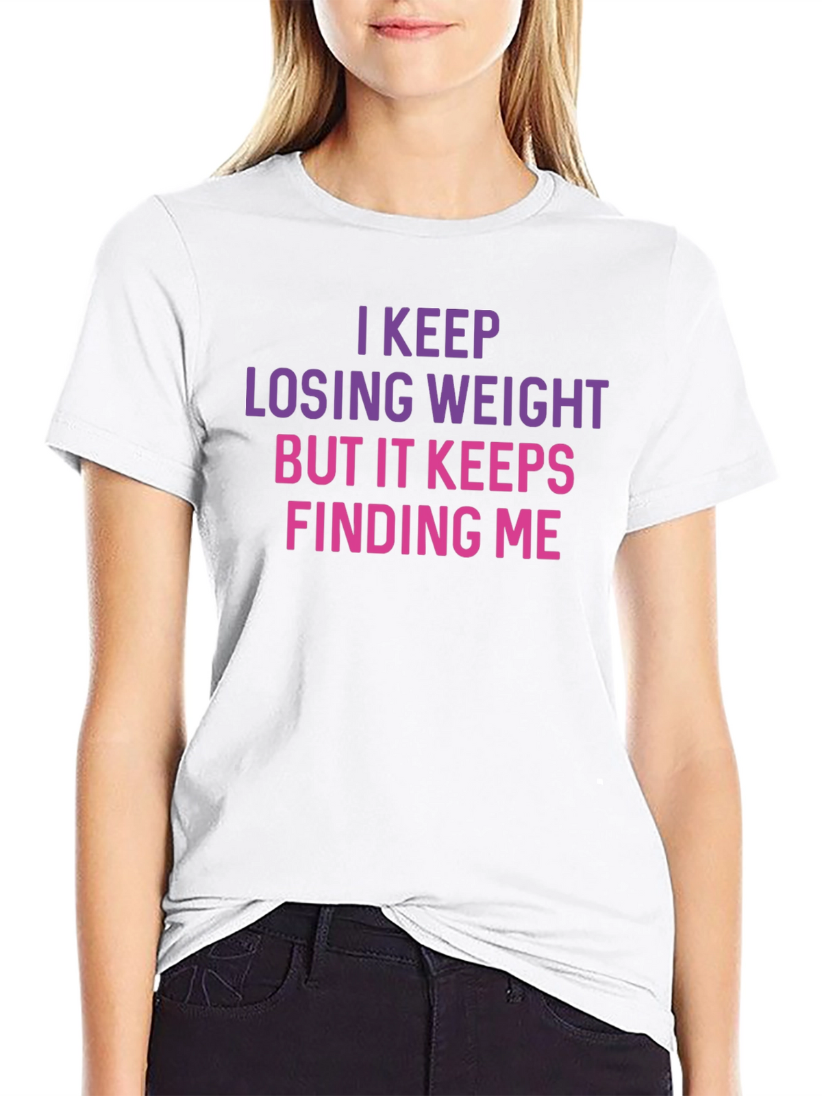 Funny Weight Loss T-Shirt: Keep Losing Weight
