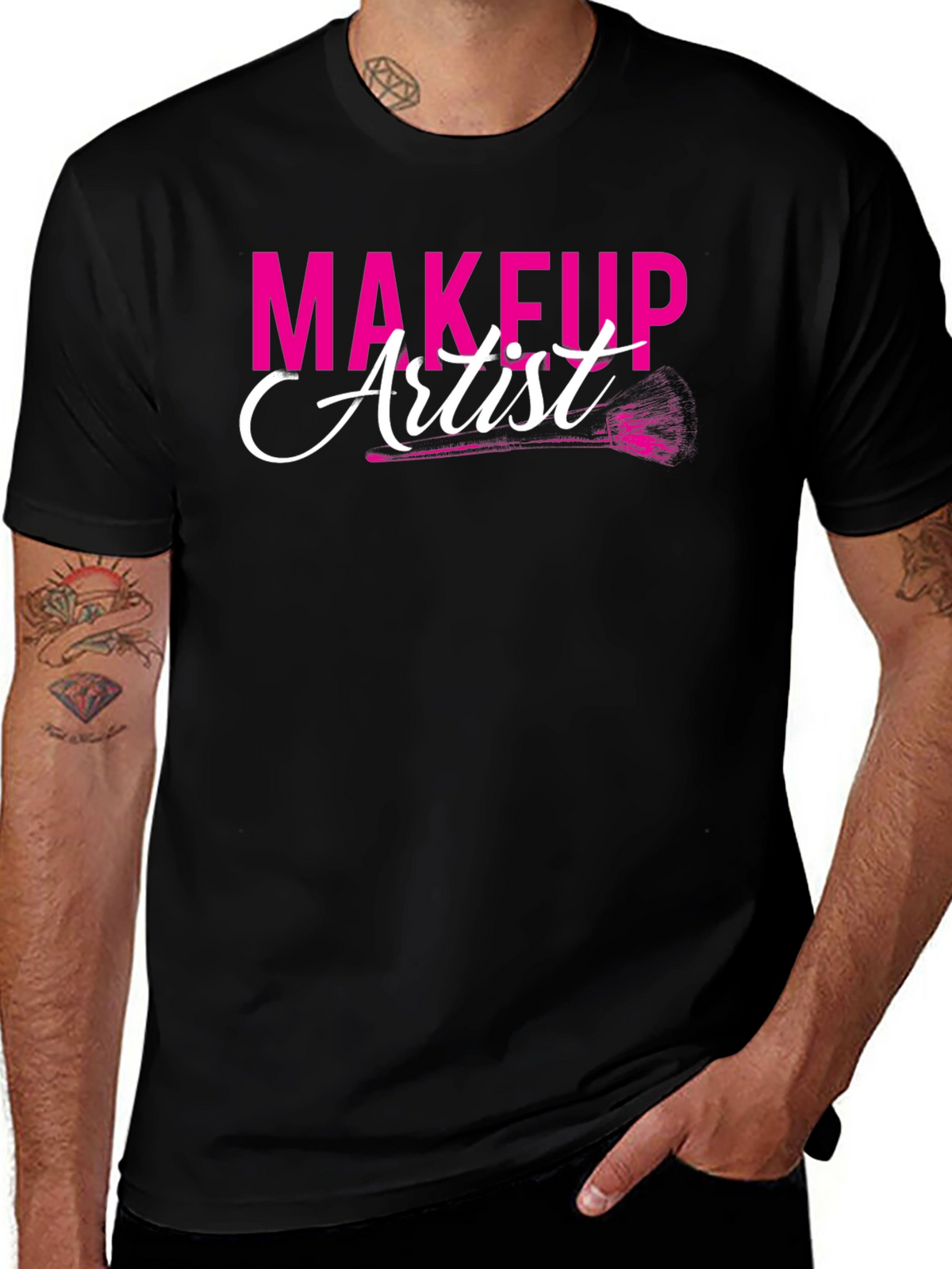 Makeup Artist T-Shirt - Stylish Graphic Tee
