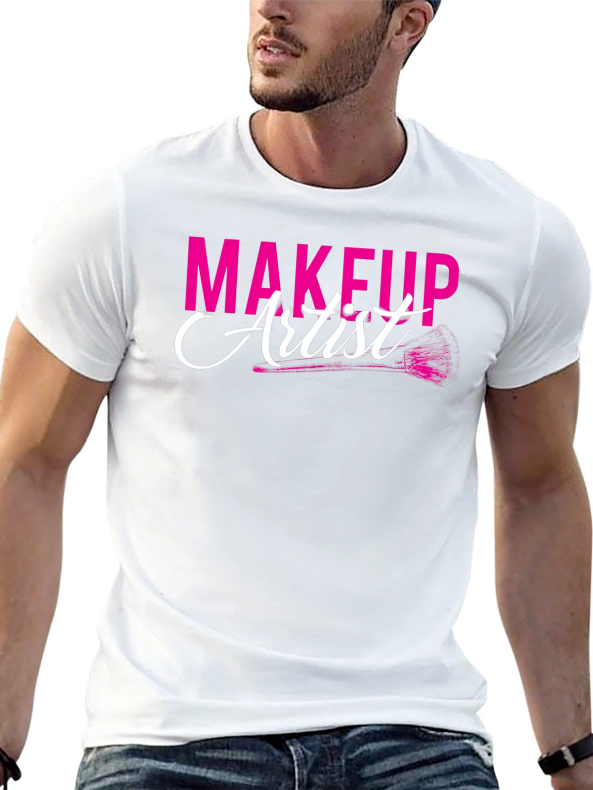 Makeup Artist T-Shirt - Stylish Graphic Tee