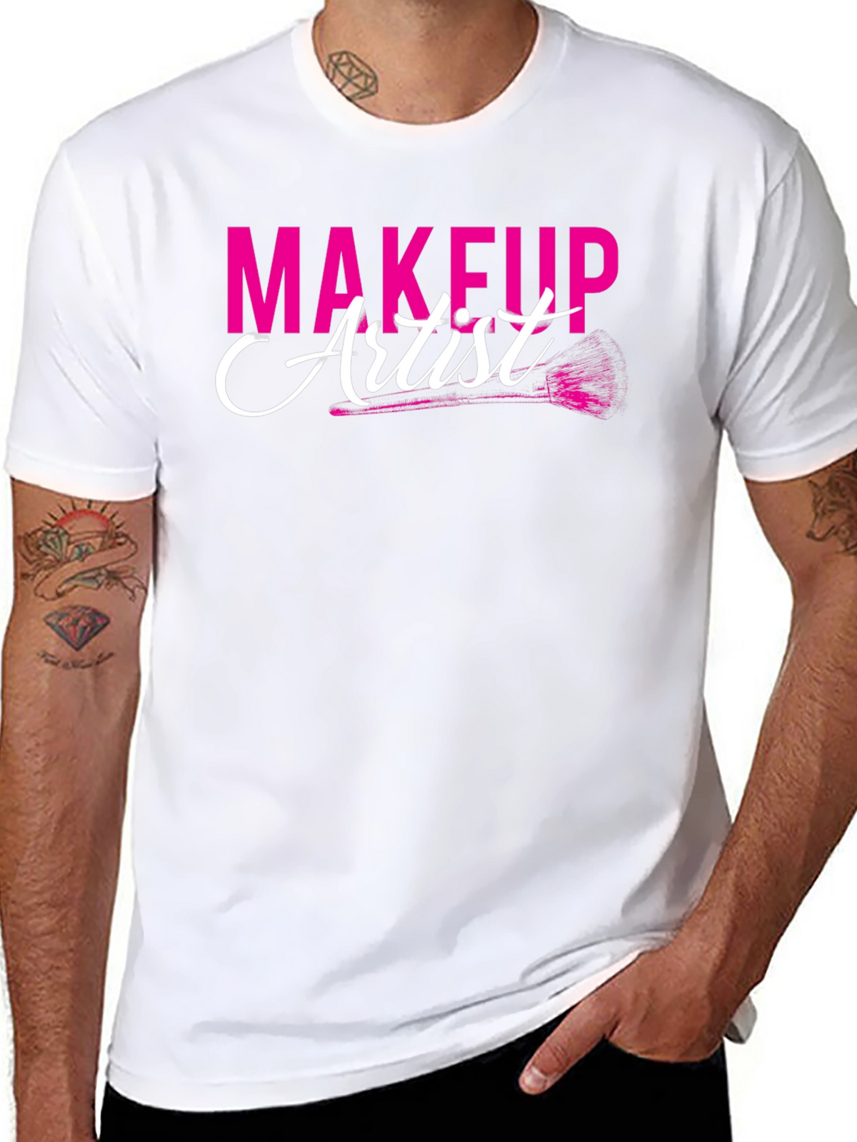 Makeup Artist T-Shirt - Stylish Graphic Tee