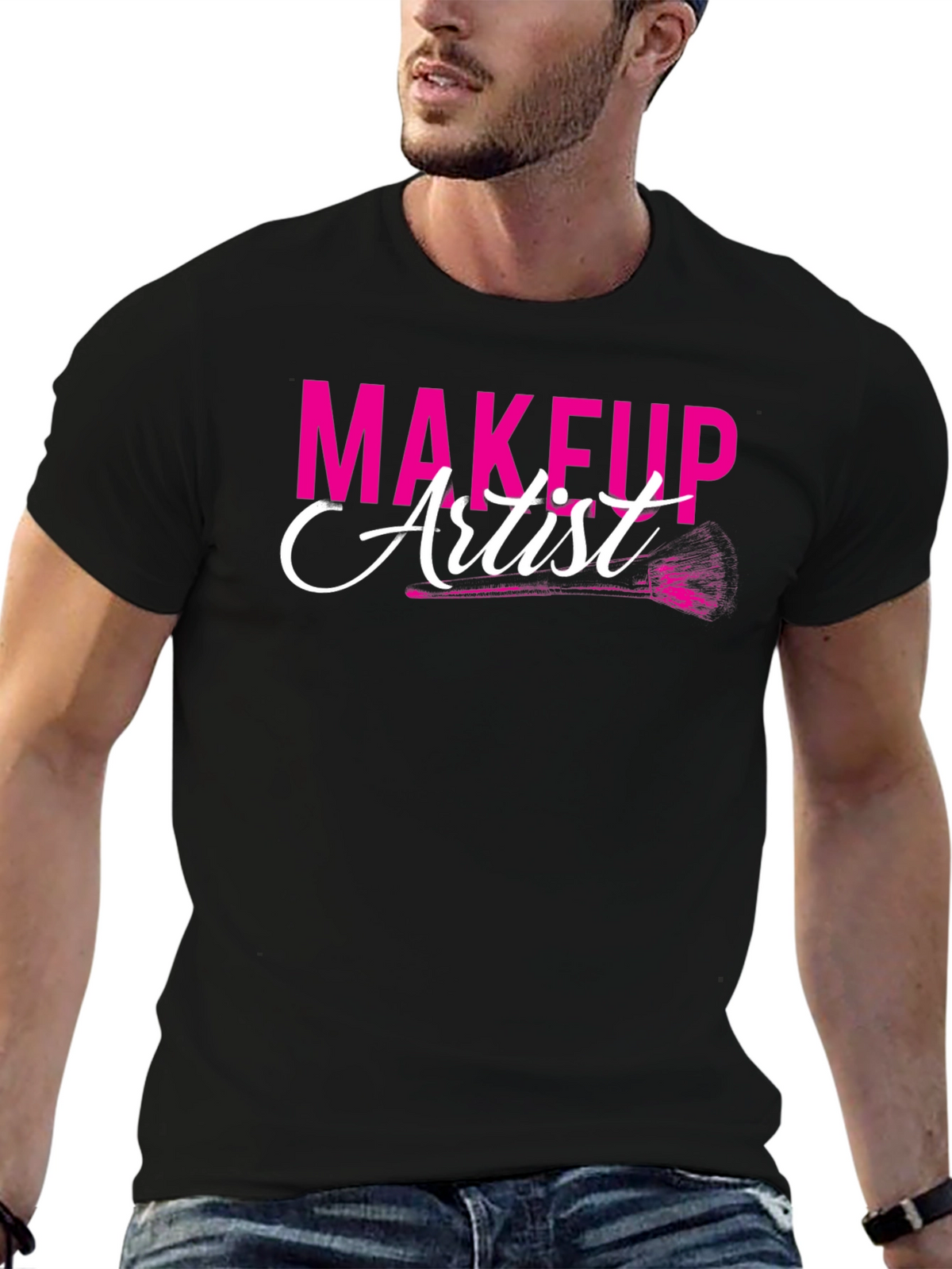 Makeup Artist T-Shirt - Stylish Graphic Tee