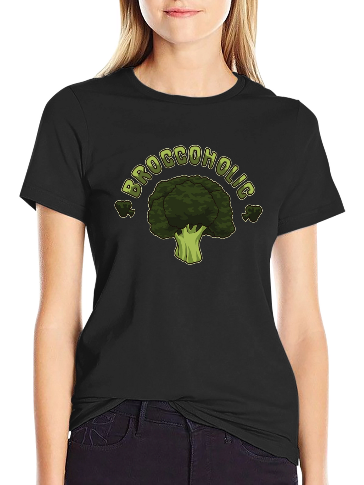 Broccoholic T-Shirt - Funny Broccoli Lover Tee