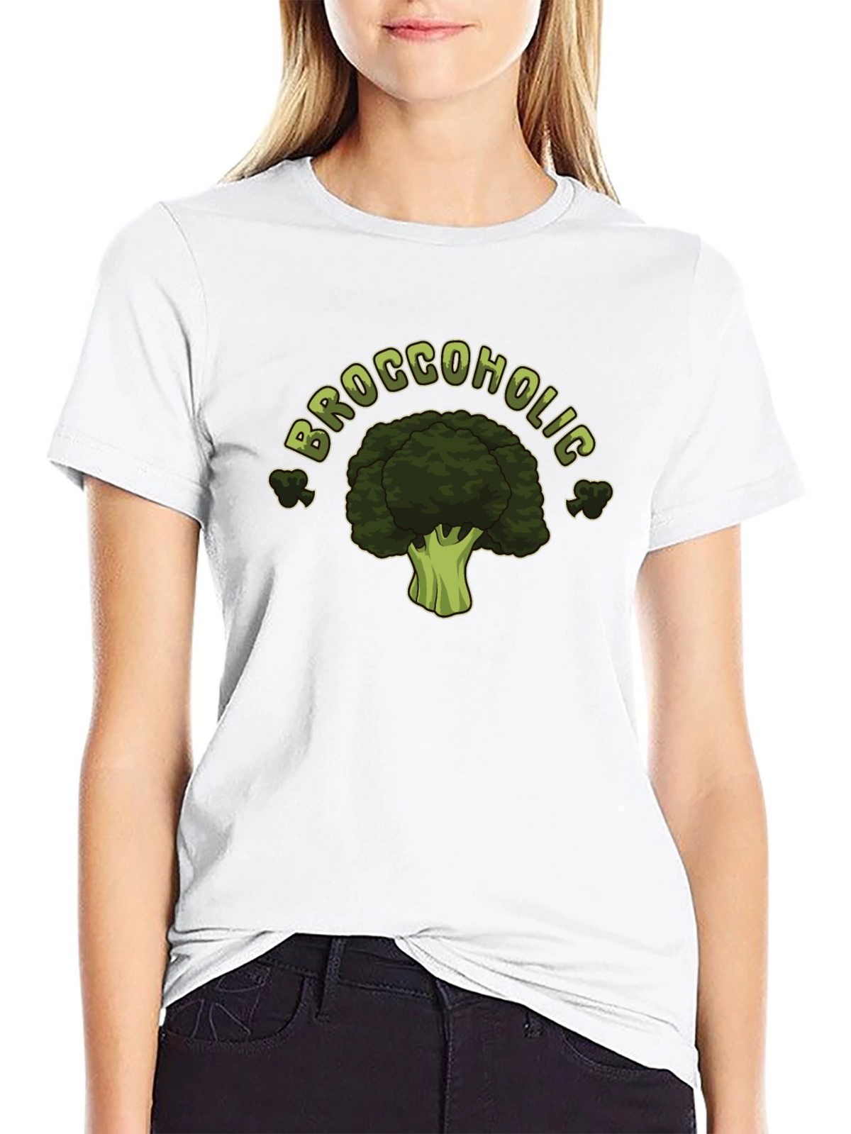 Broccoholic T-Shirt - Funny Broccoli Lover Tee