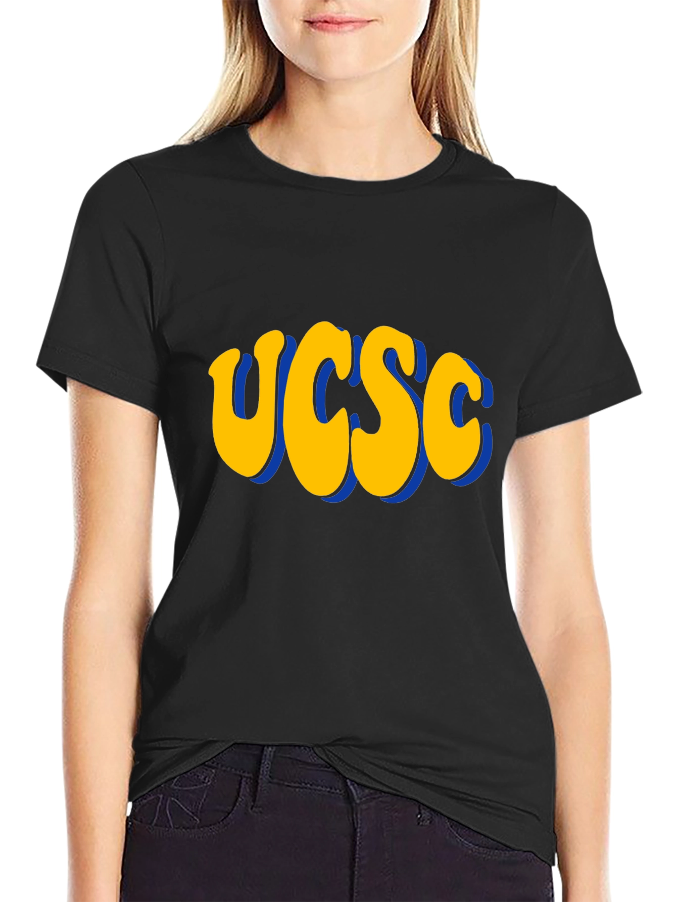UCSC Retro Graphic T-Shirt - Black