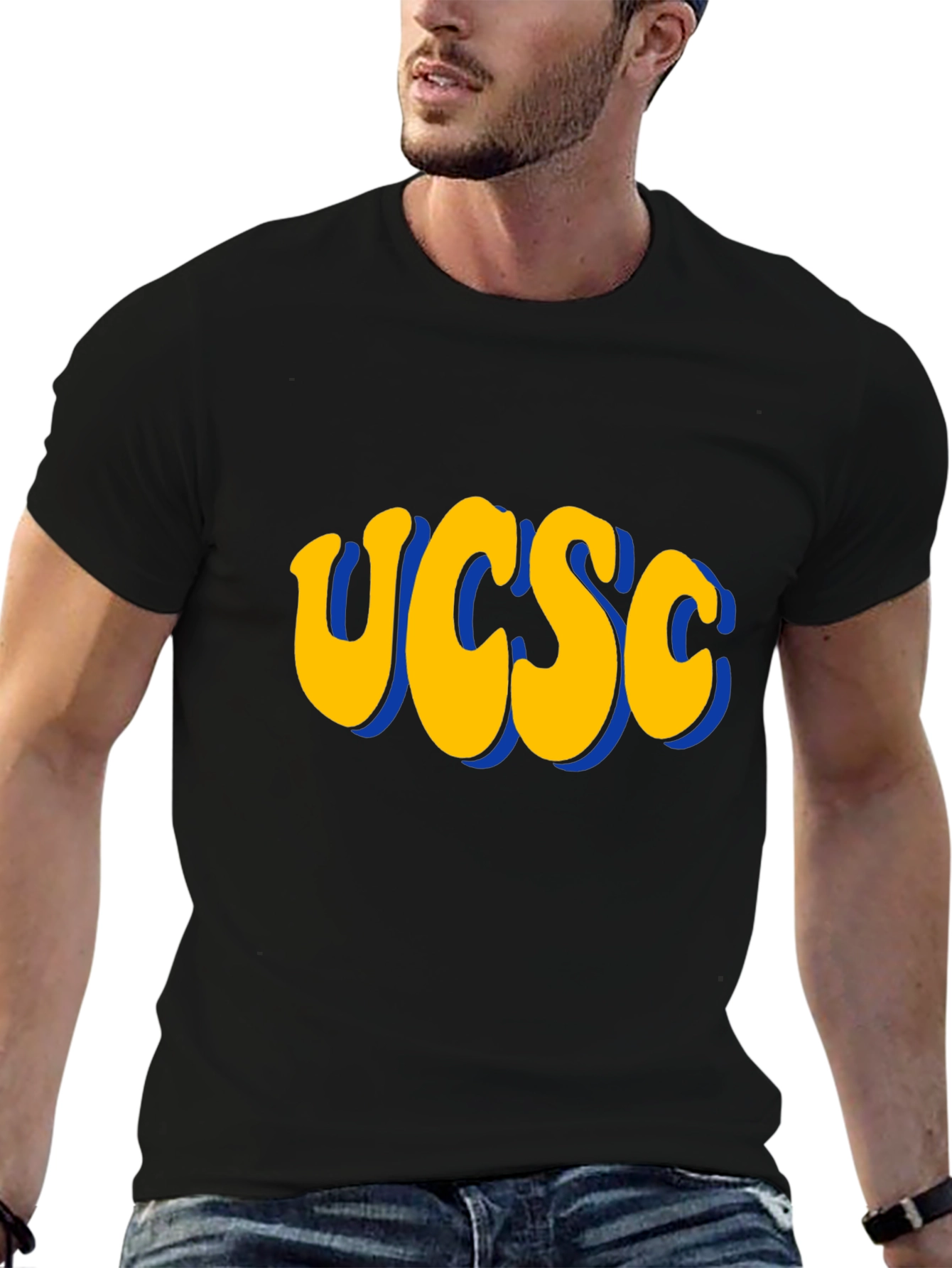 UCSC Retro Graphic T-Shirt - Black