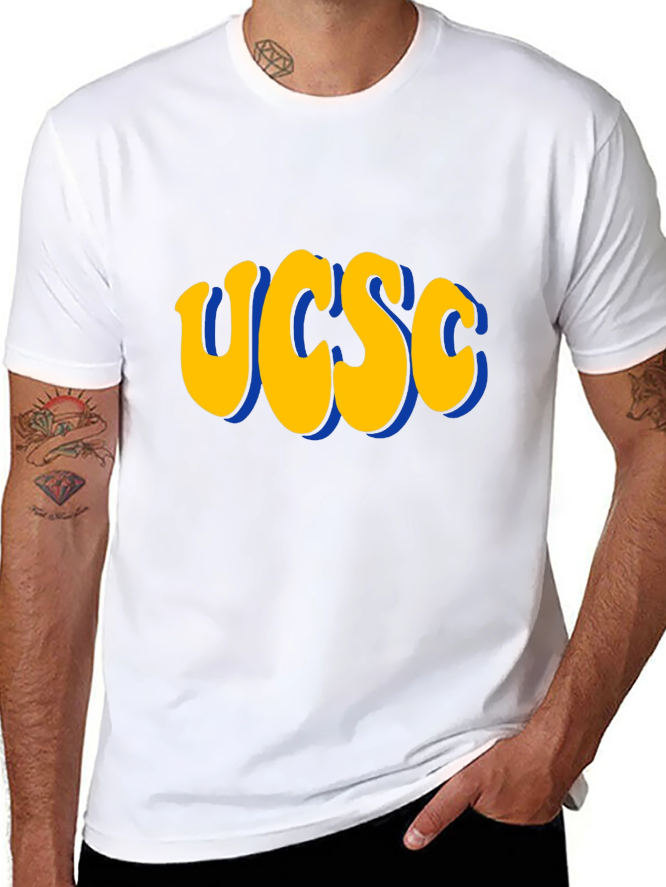 UCSC Retro Graphic T-Shirt - Black