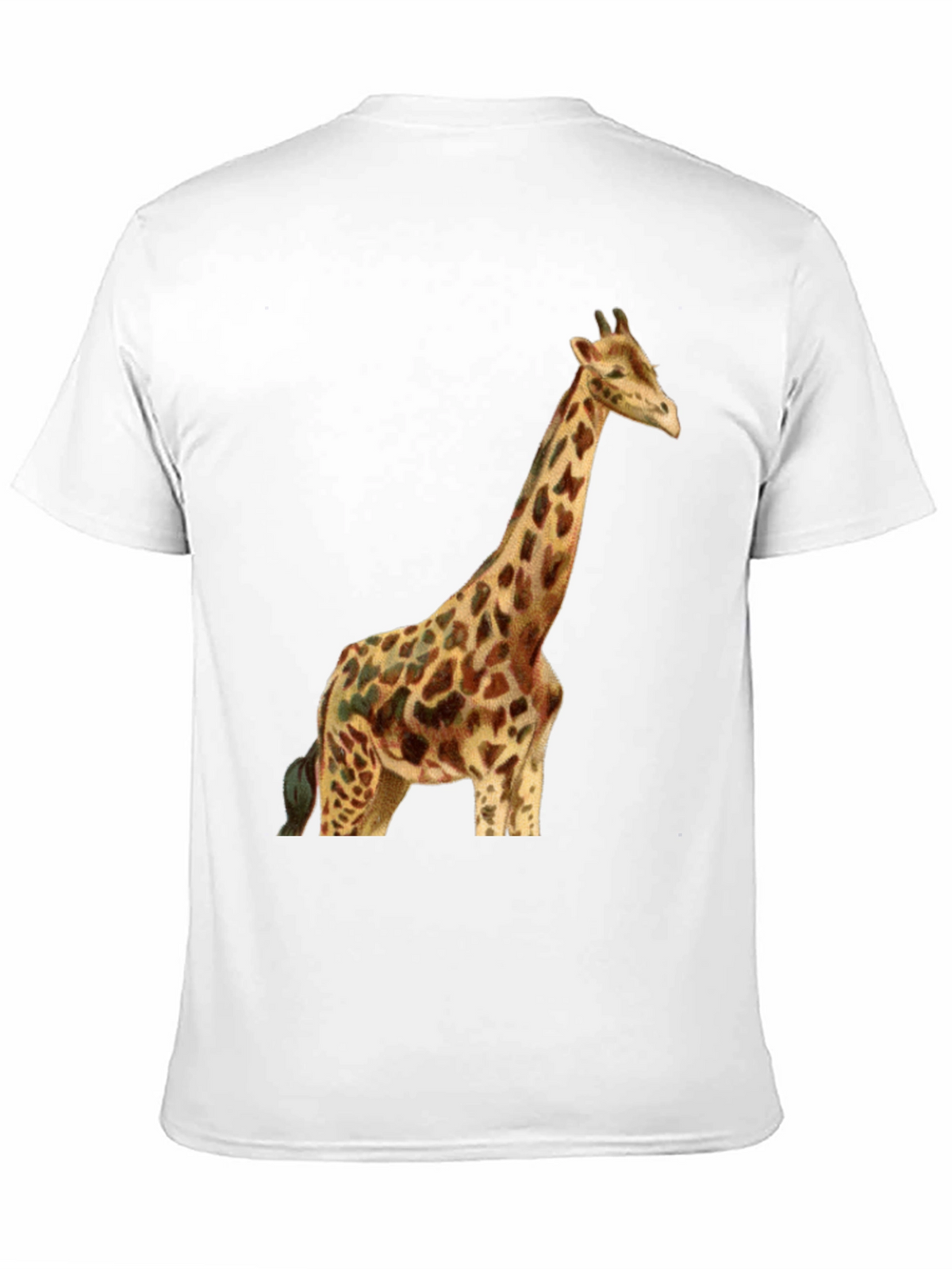 Giraffe Graphic Tee - Stylish Black T-Shirt