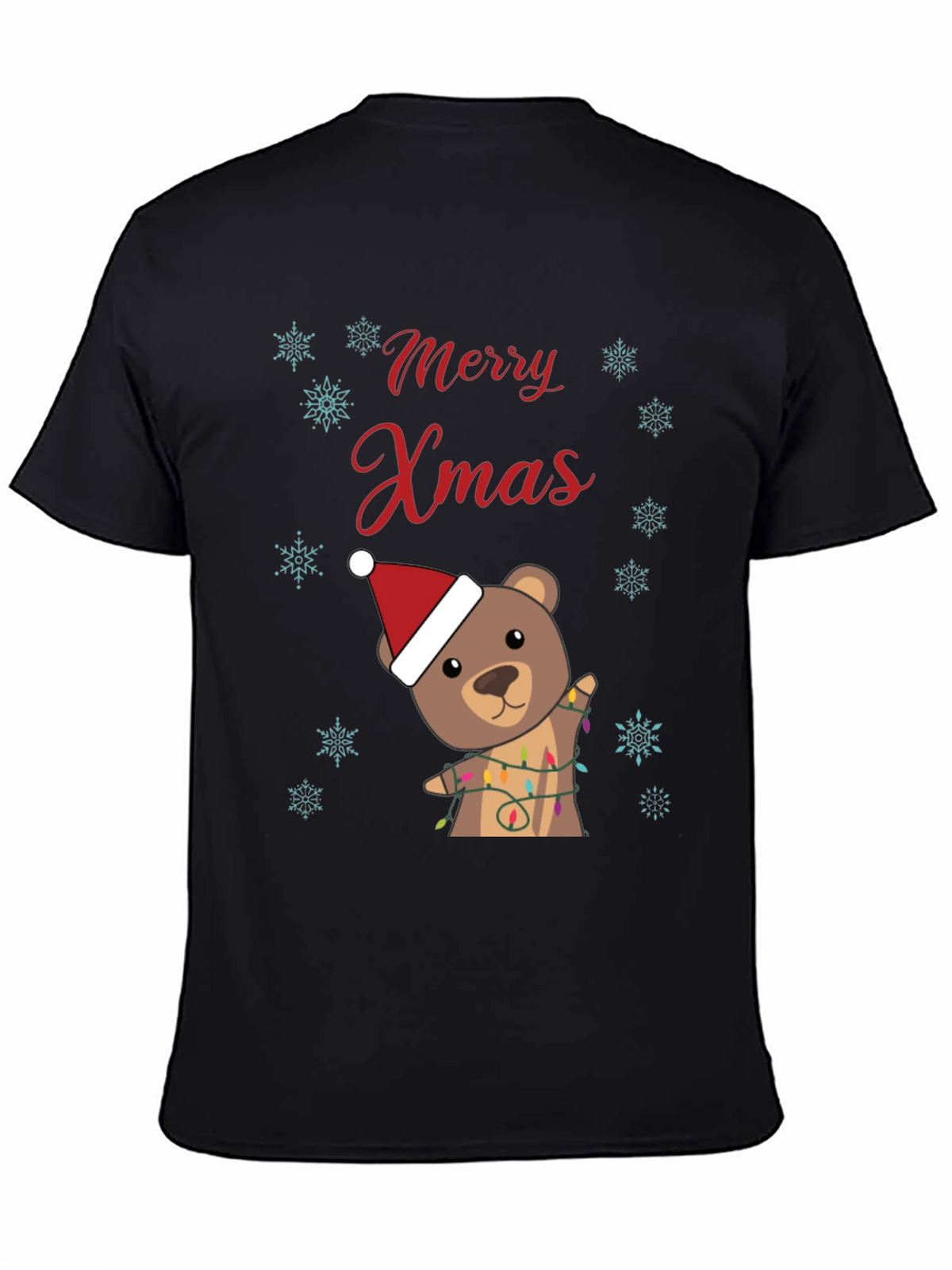 Festive Merry Xmas Bear T-Shirt