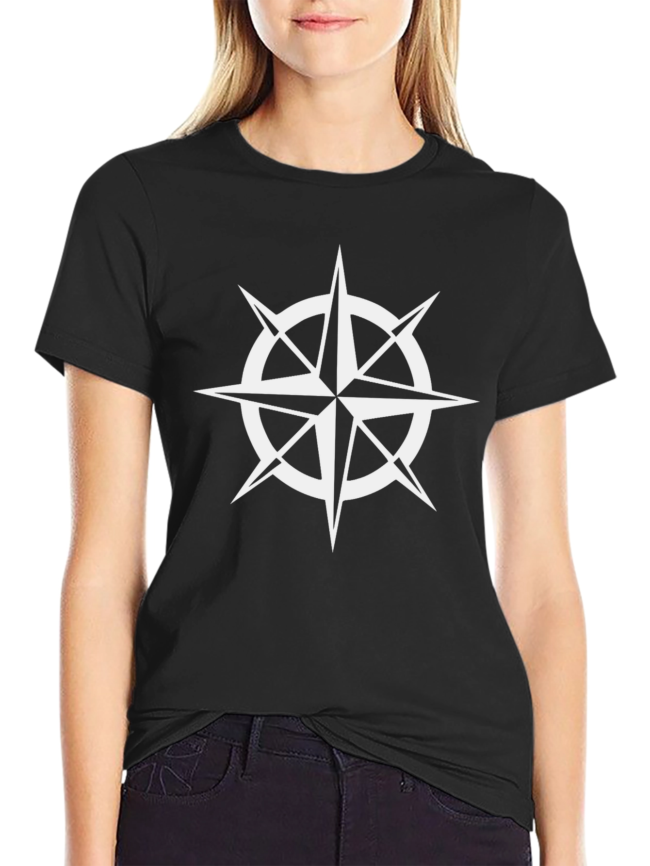 Compass Graphic Tee - Classic Nautical Design