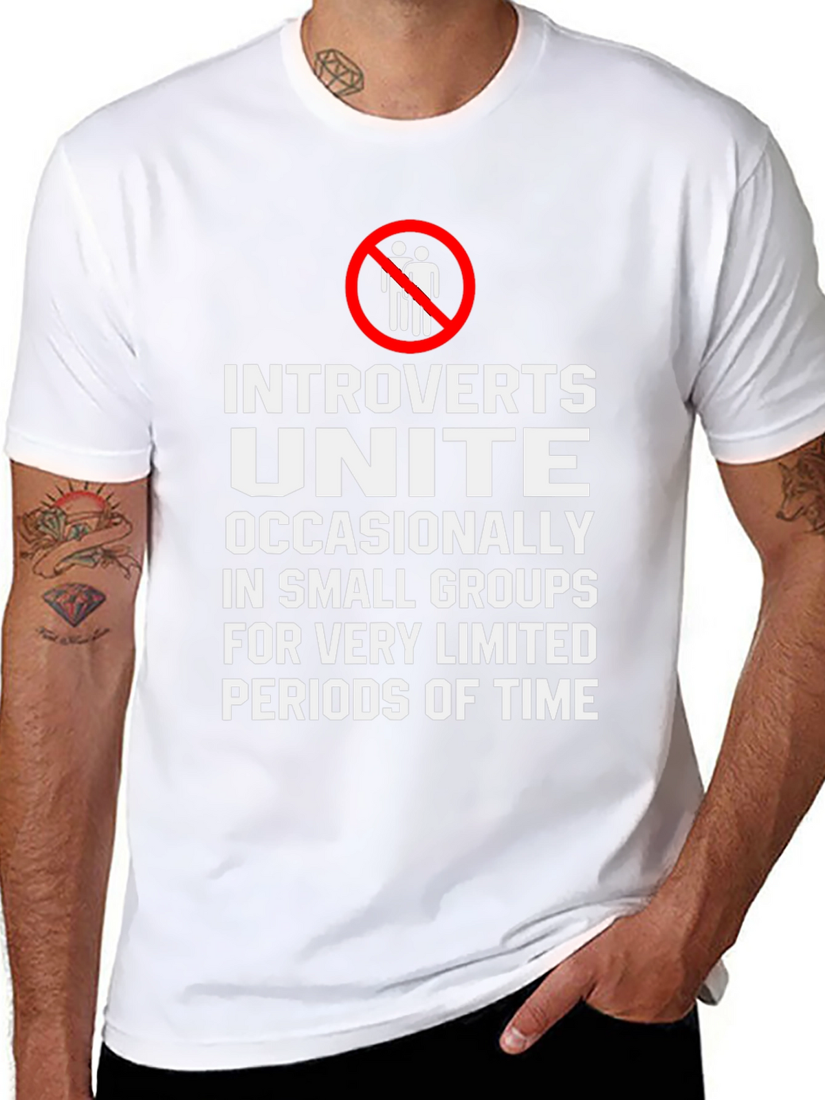 Introvert Unite Graphic T-Shirt - Limited Time Only!
