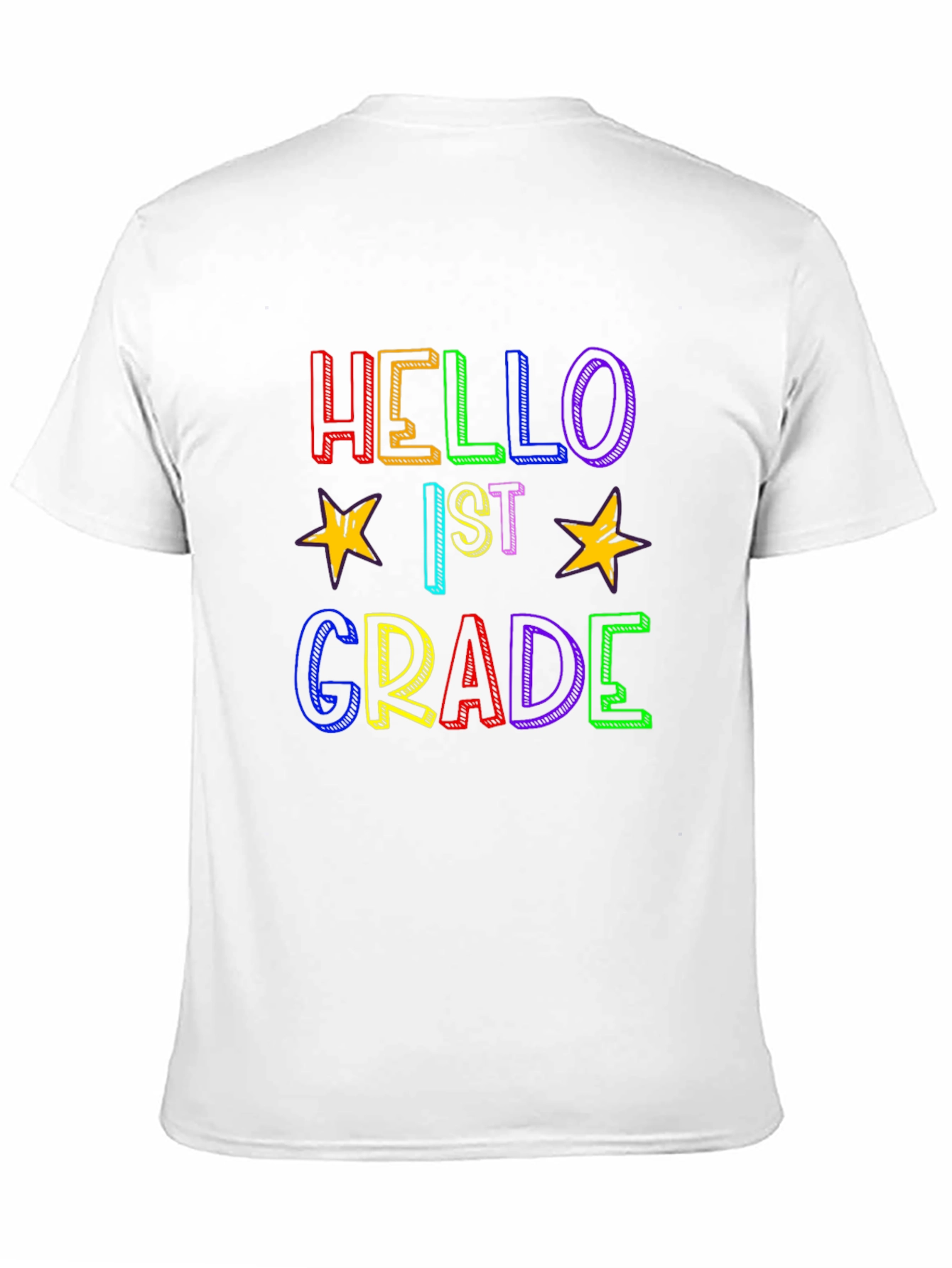 Hello 1st Grade Back to School T-Shirt