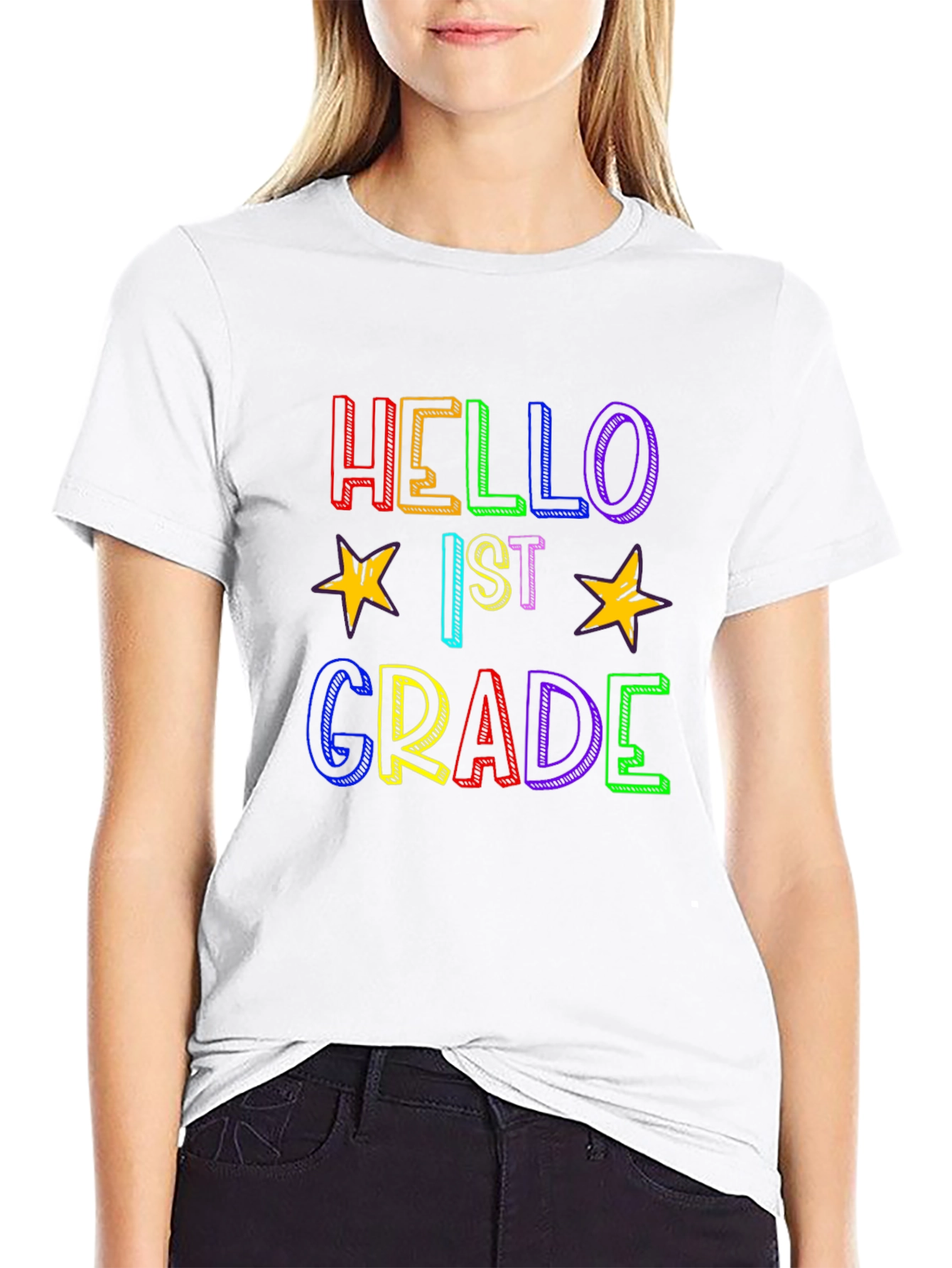 Hello 1st Grade Back to School T-Shirt