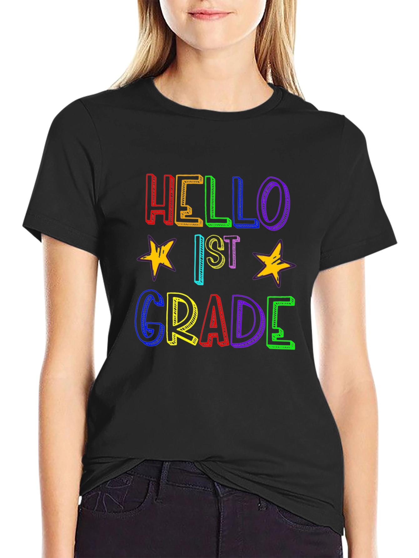 Hello 1st Grade Back to School T-Shirt