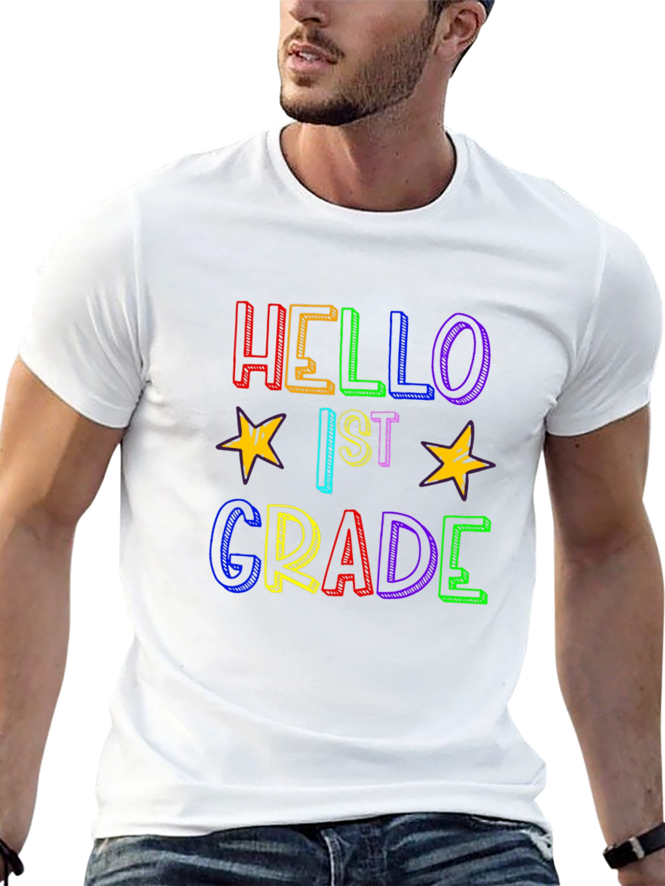 Hello 1st Grade Back to School T-Shirt