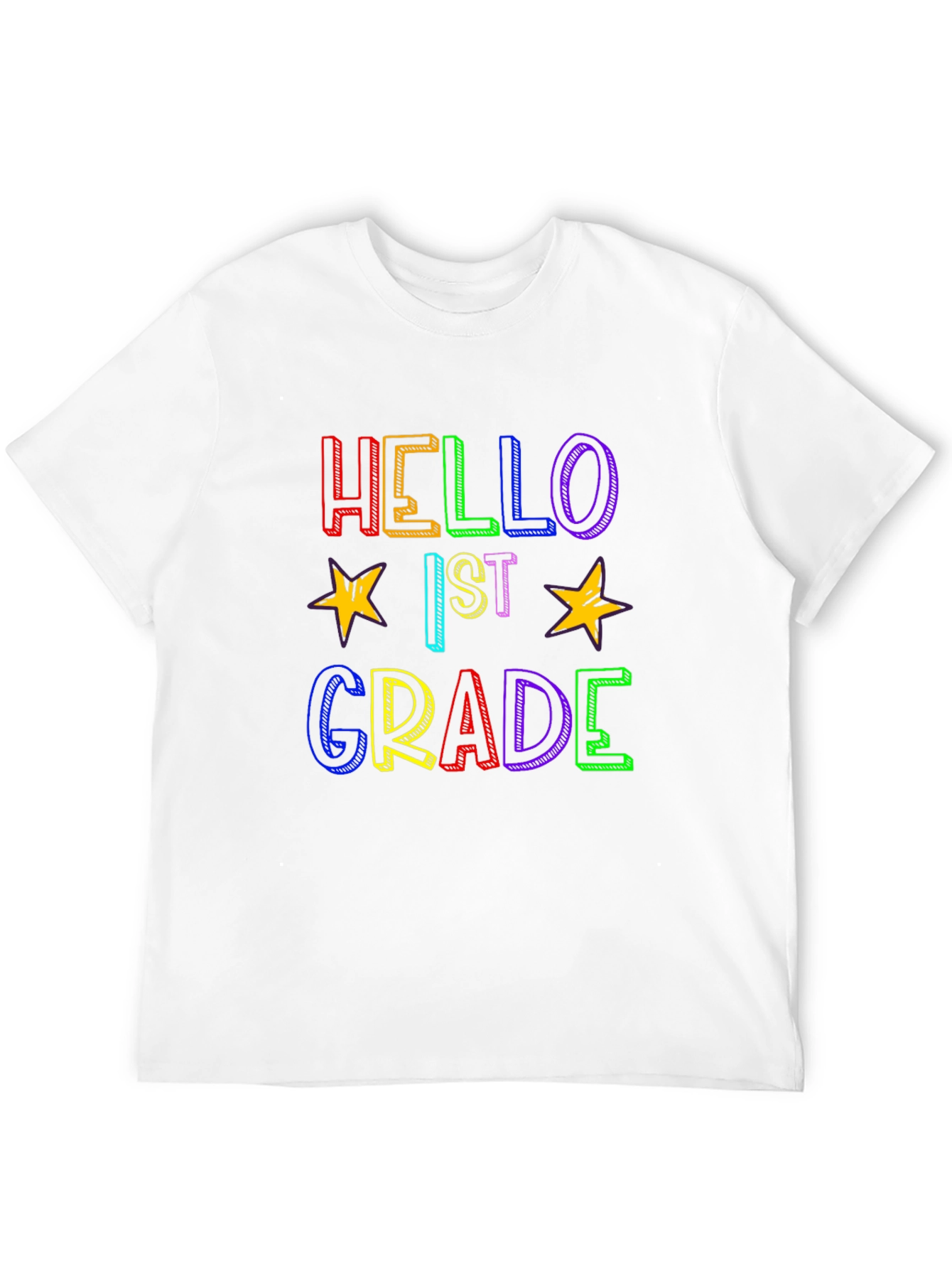 Hello 1st Grade Back to School T-Shirt