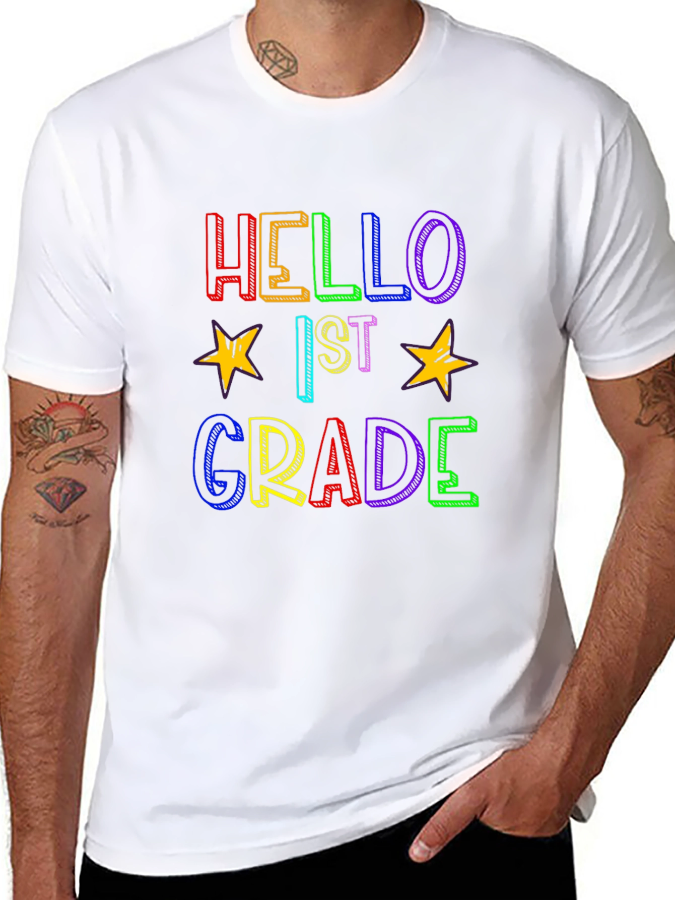 Hello 1st Grade Back to School T-Shirt