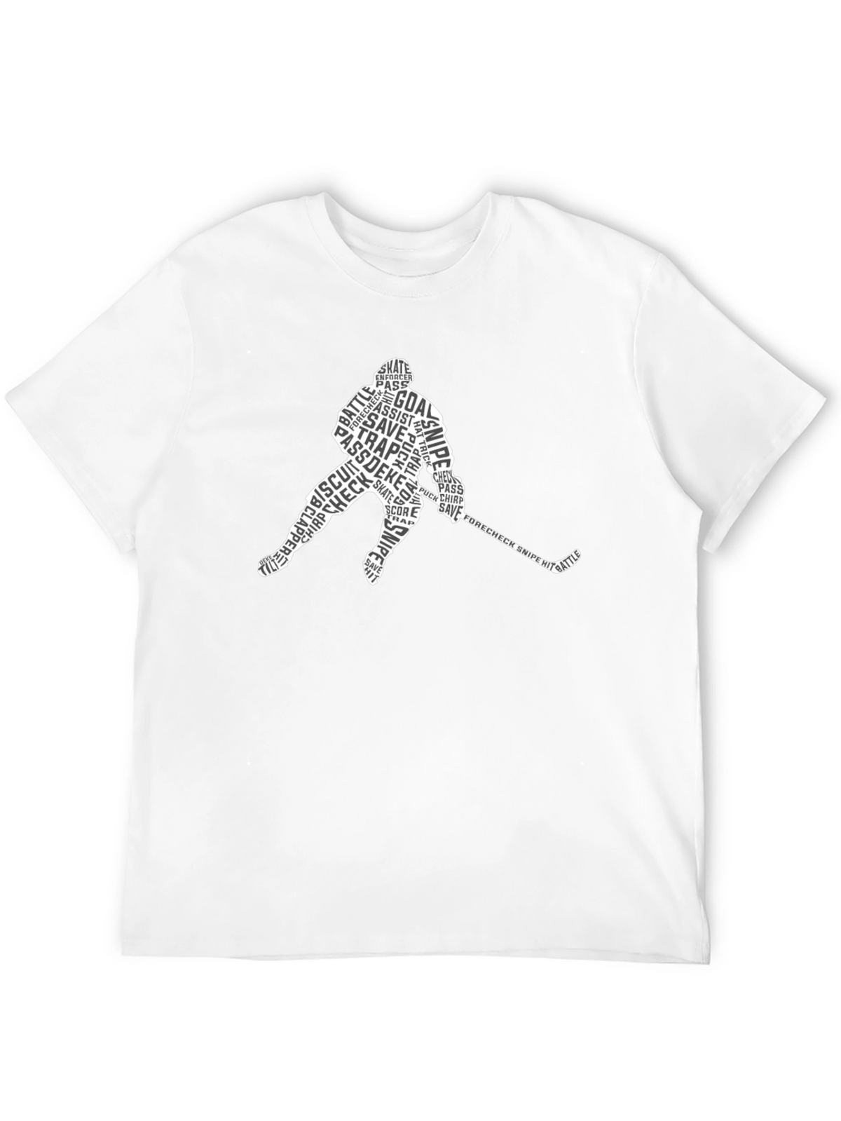 Hockey Word Art T-Shirt
