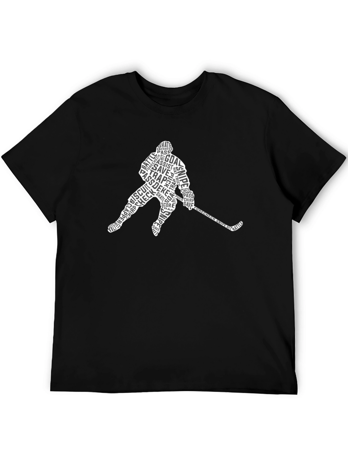 Hockey Word Art T-Shirt