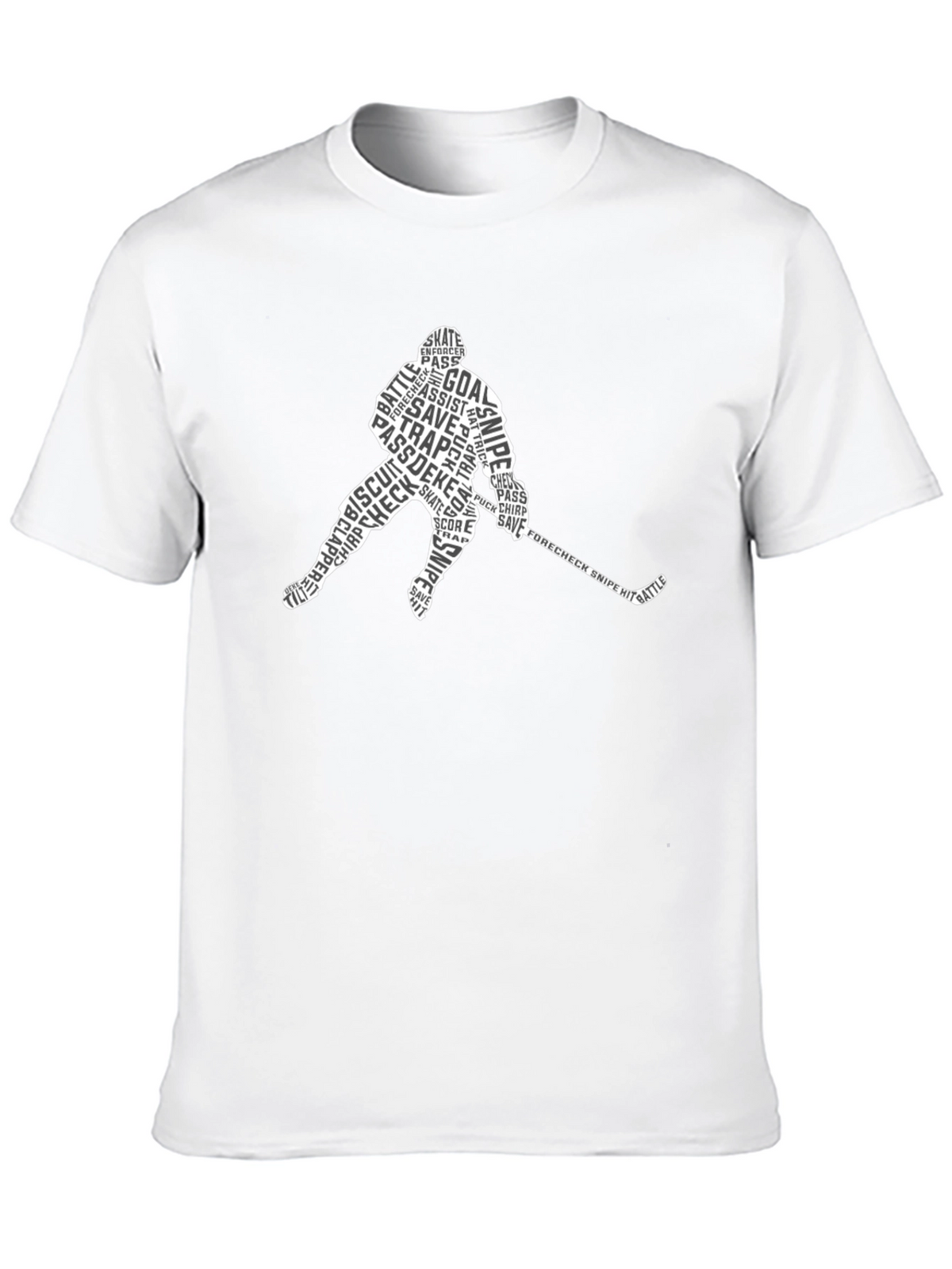 Hockey Word Art T-Shirt