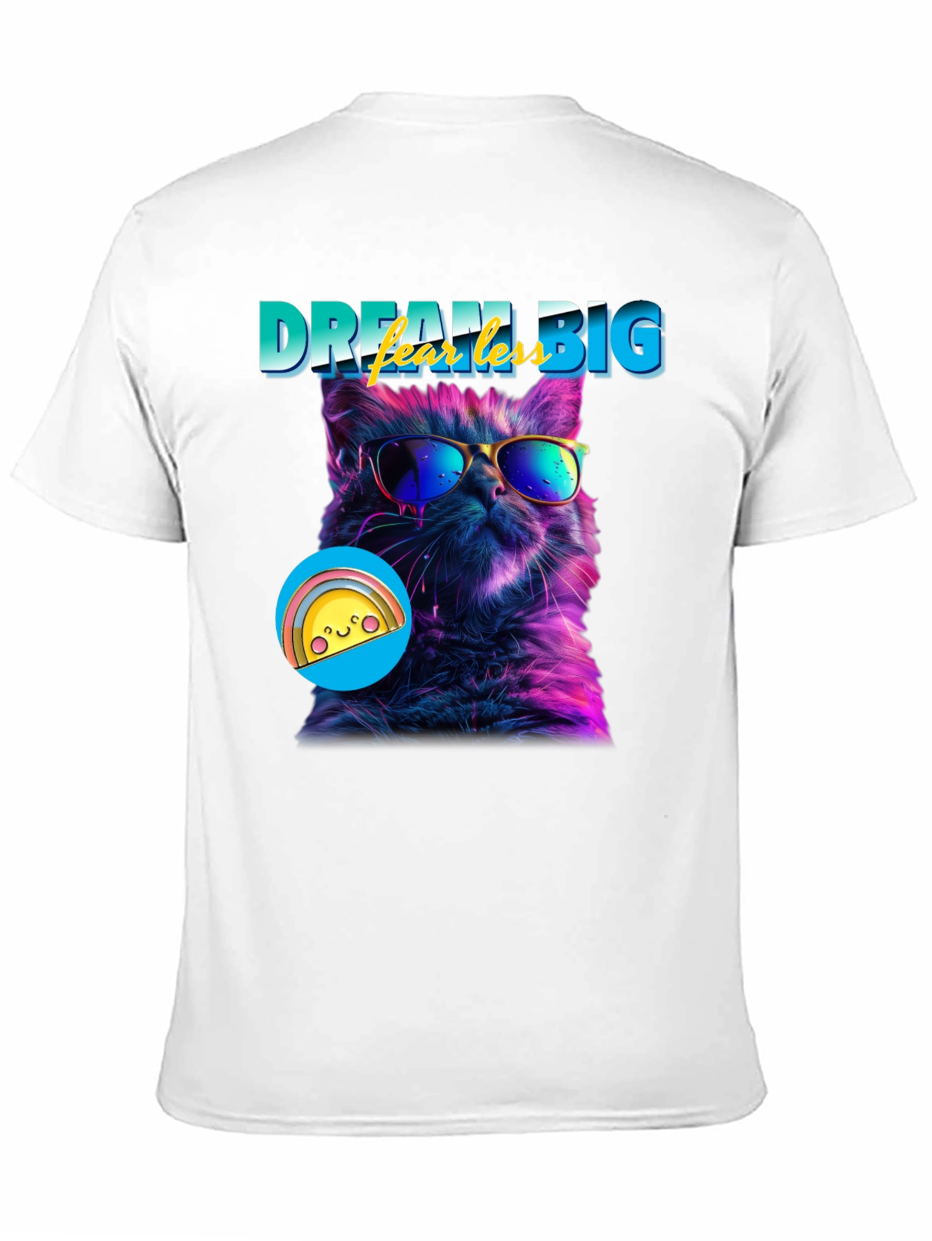 Dream Big Cat T-Shirt - Cool Cat Tee