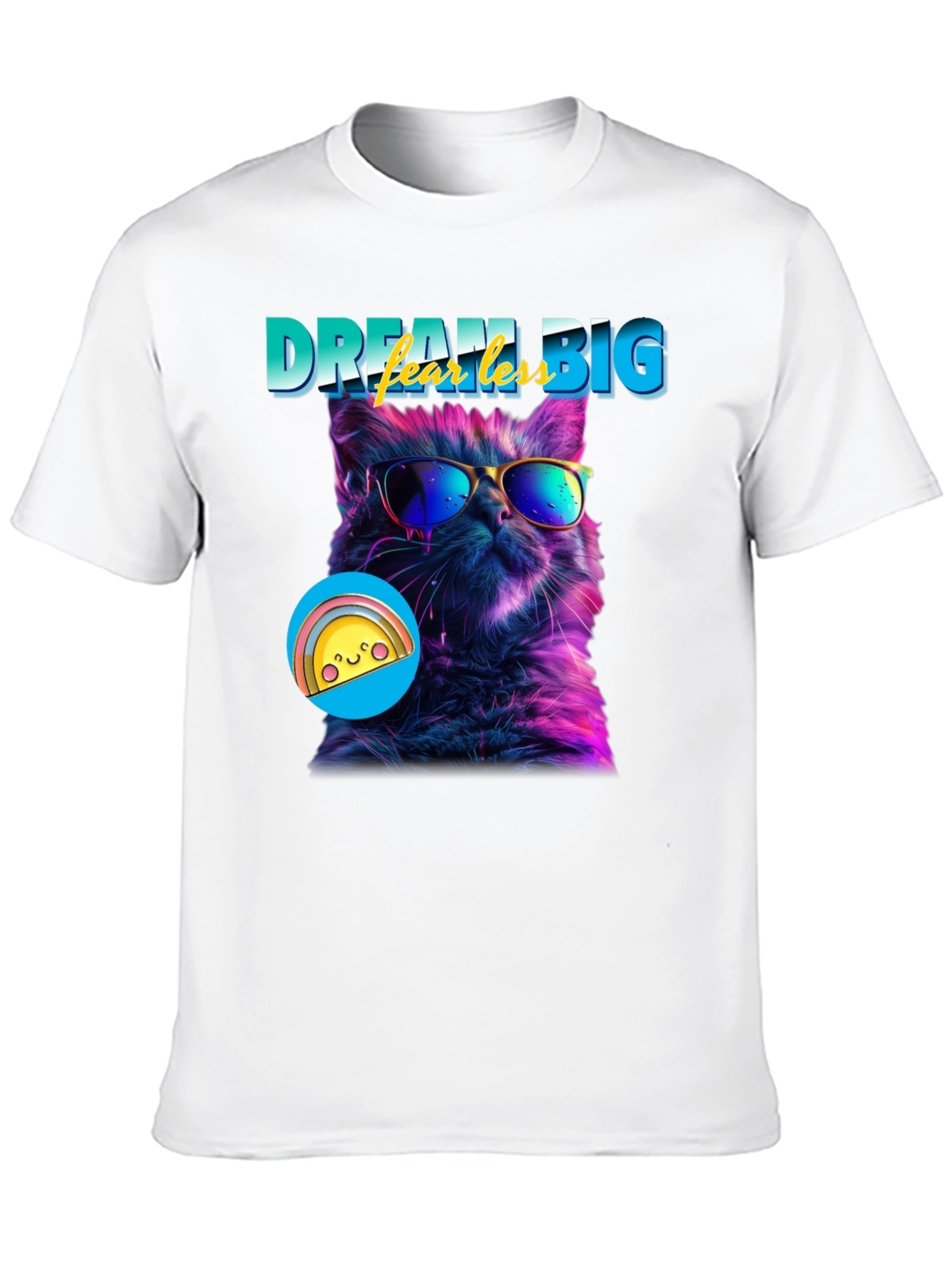 Dream Big Cat T-Shirt - Cool Cat Tee