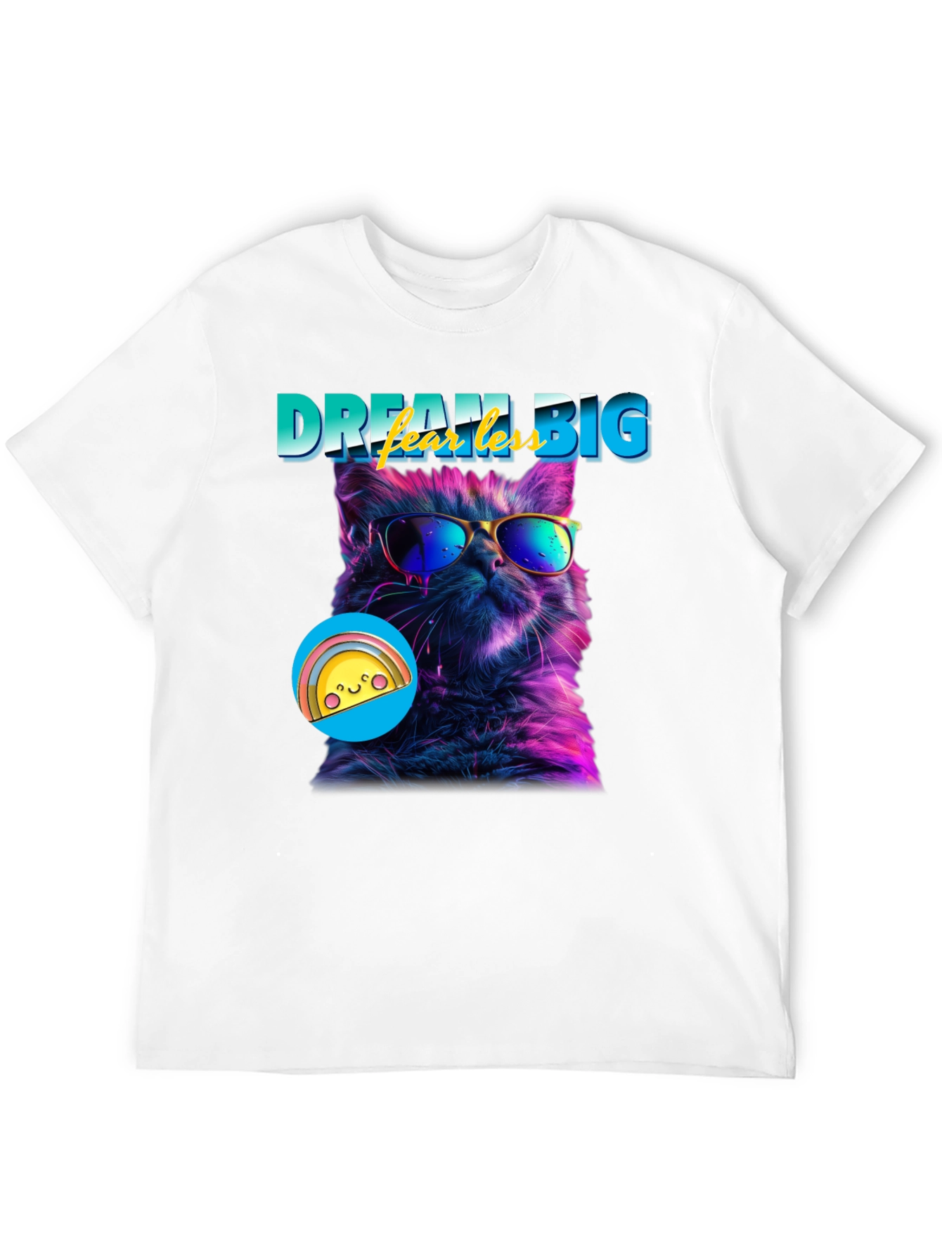 Dream Big Cat T-Shirt - Cool Cat Tee