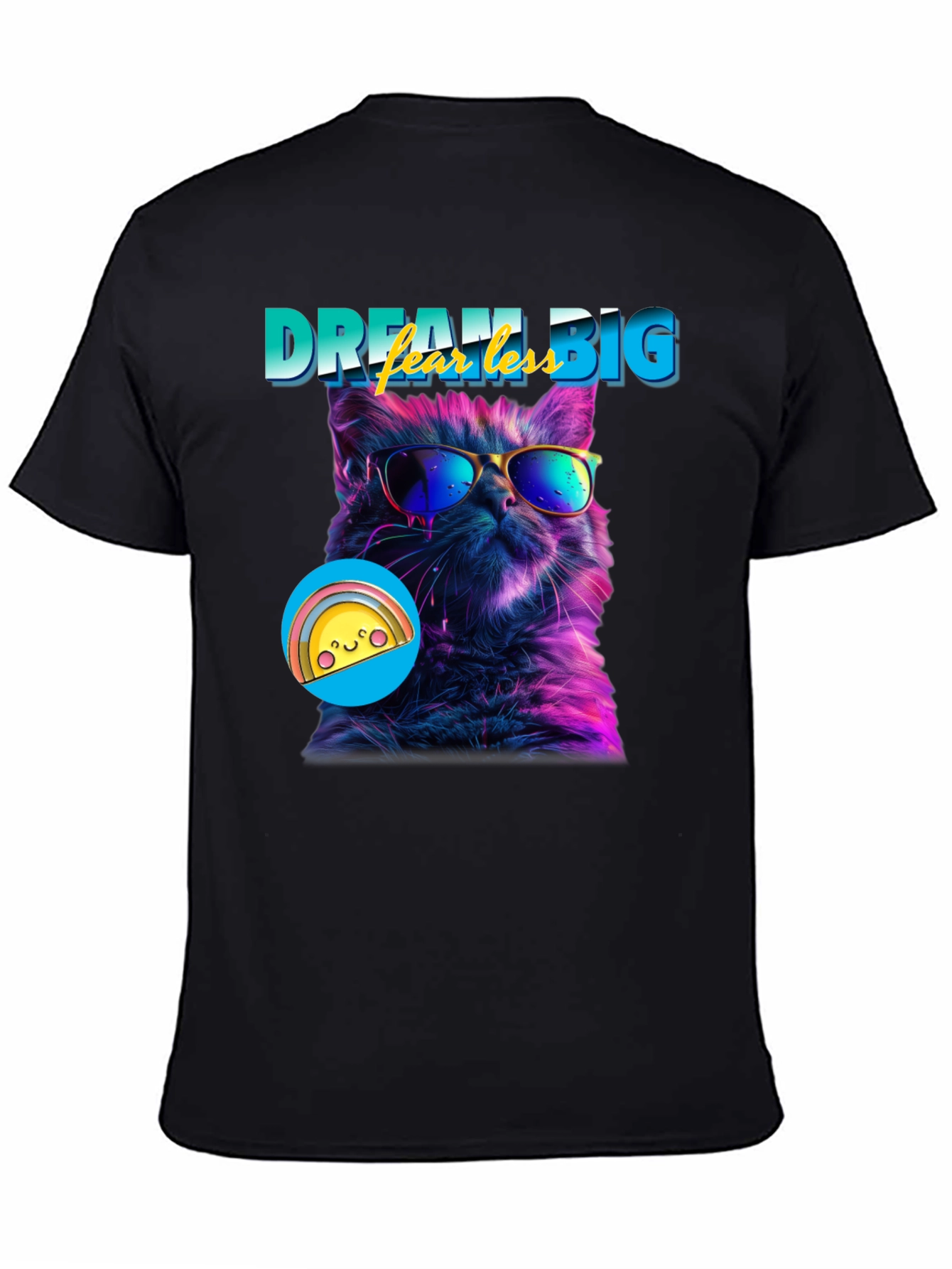 Dream Big Cat T-Shirt - Cool Cat Tee