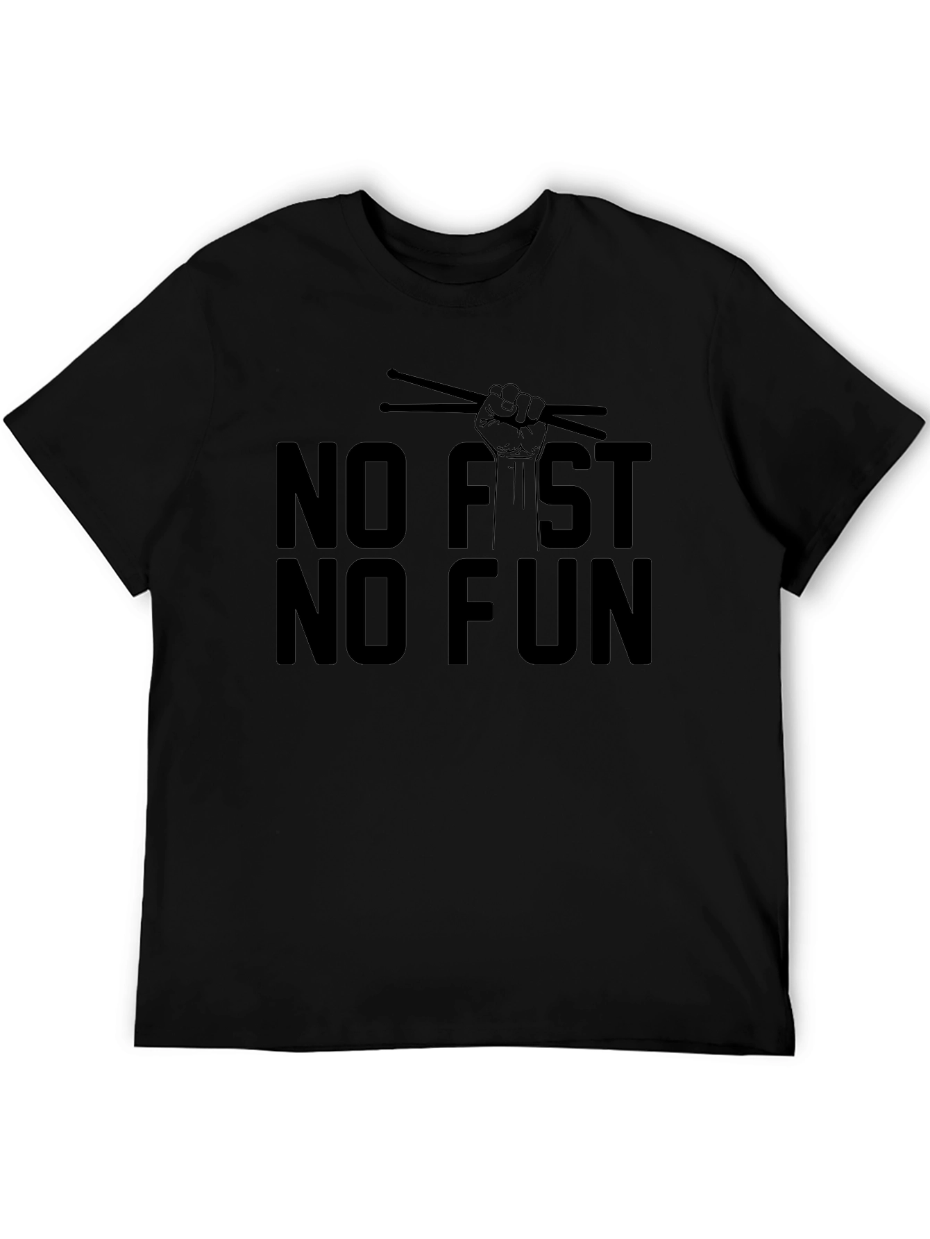 No Fist No Fun Drummer T-Shirt