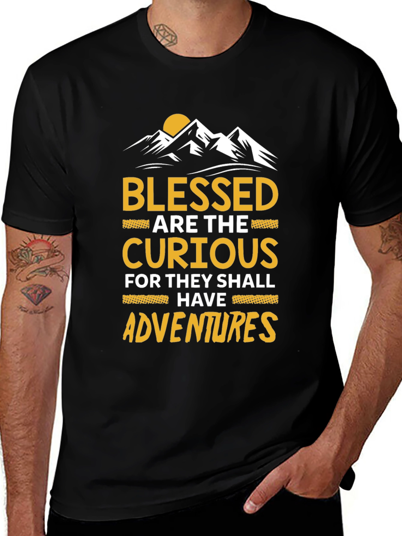 Blessed Are The Curious Graphic Tee