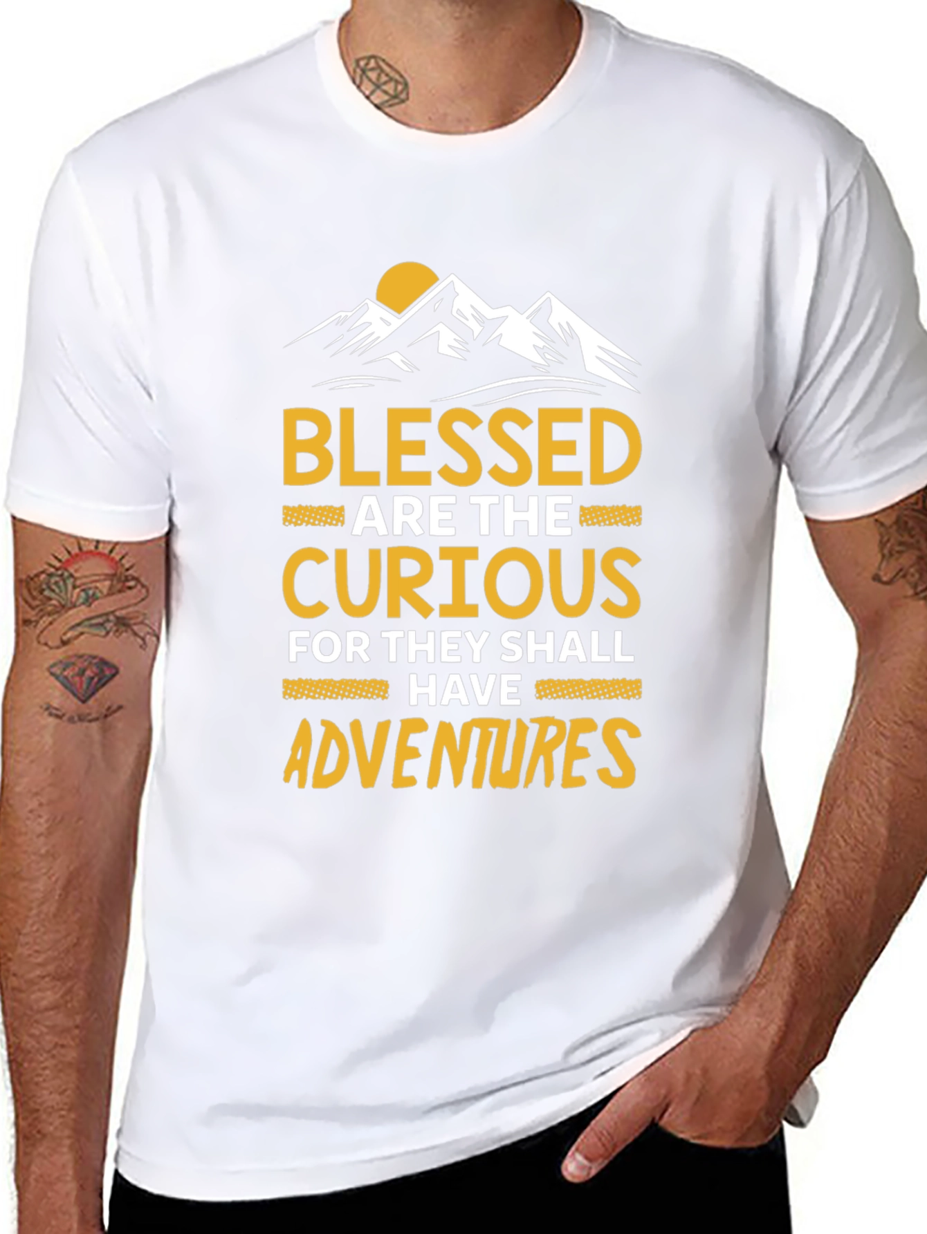 Blessed Are The Curious Graphic Tee