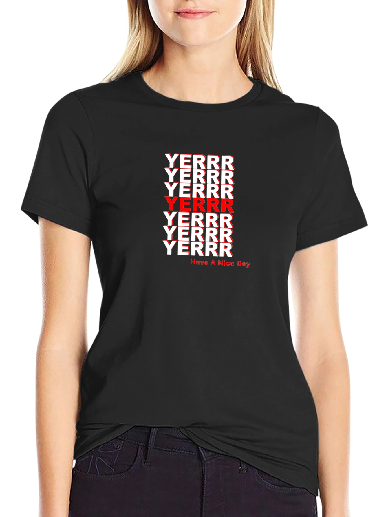 YERRR Graphic Tee - Trendy Streetwear T-Shirt
