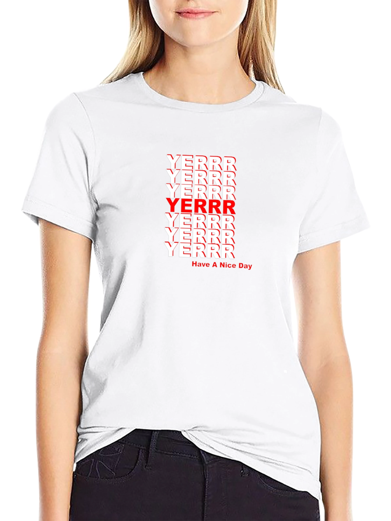 YERRR Graphic Tee - Trendy Streetwear T-Shirt