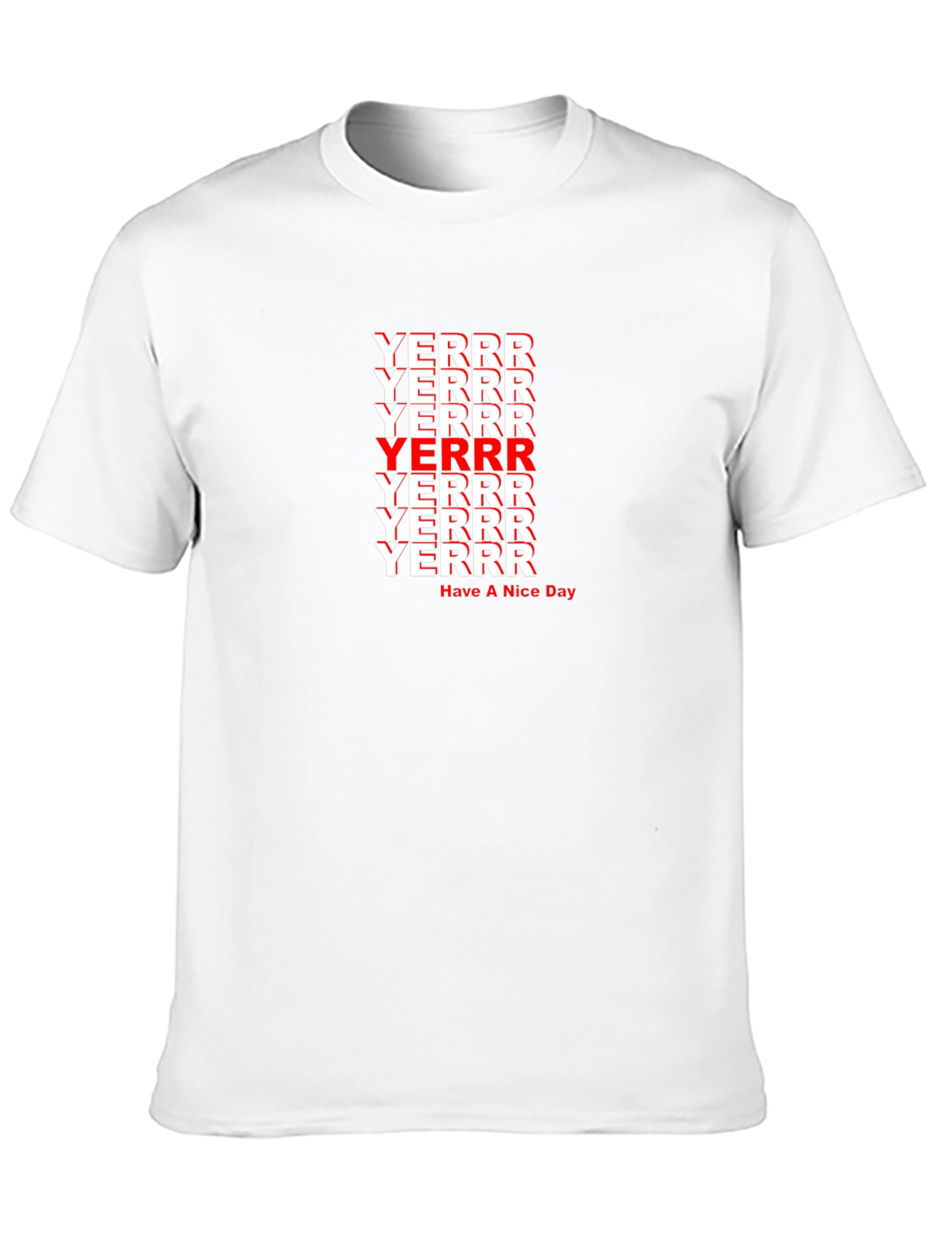 YERRR Graphic Tee - Trendy Streetwear T-Shirt